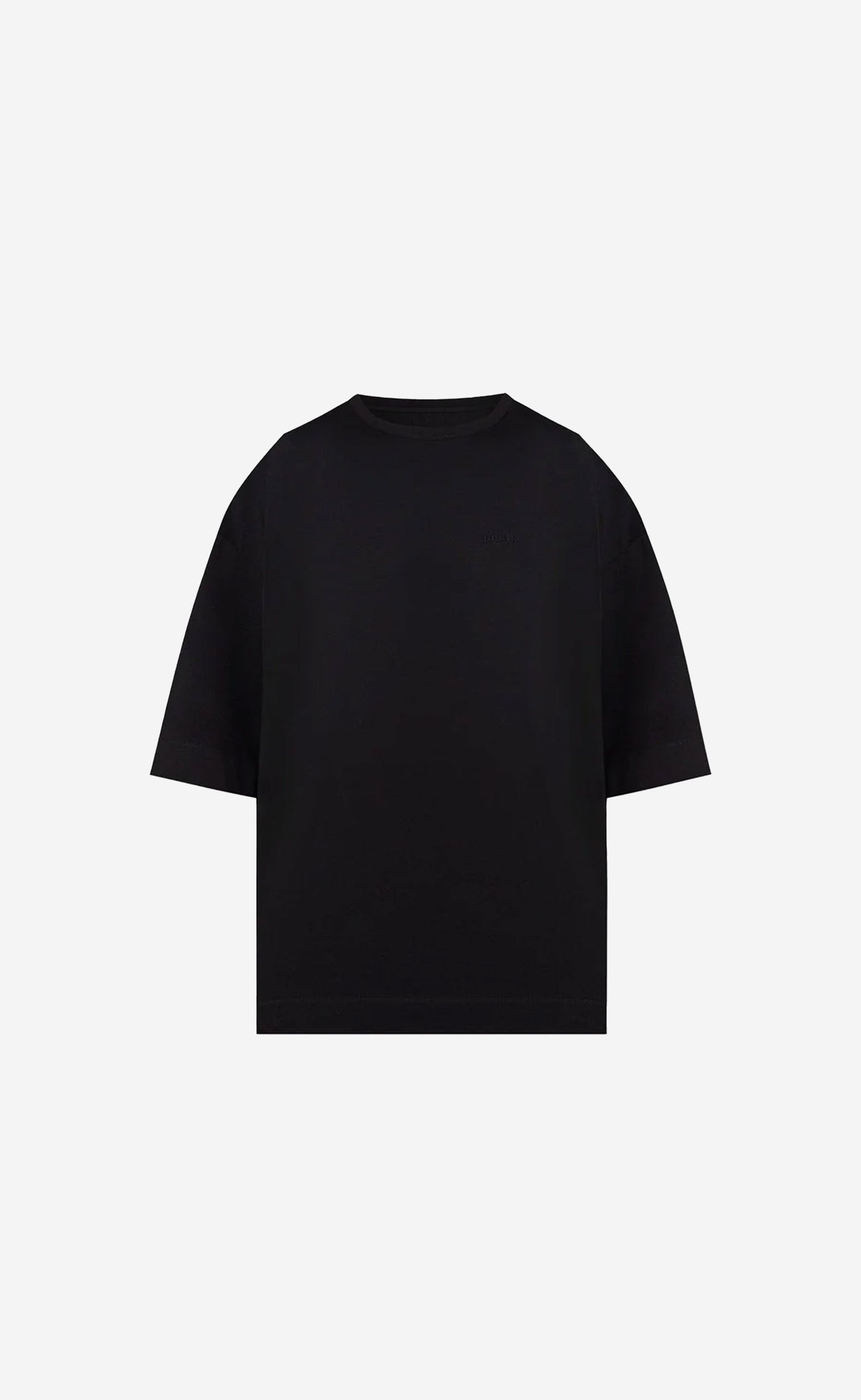 BLACK OVER FIT GRAPHIC T-SHIRTS
