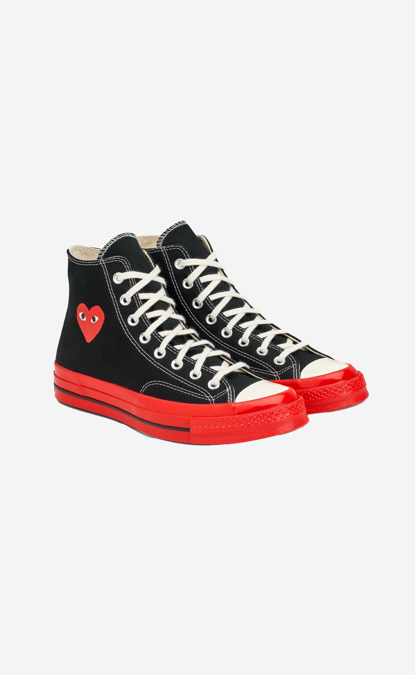 BLACK PLAY COMME DES GARÇONS X CONVERSE RED SOLE CHUCK 70 HIGH TOP