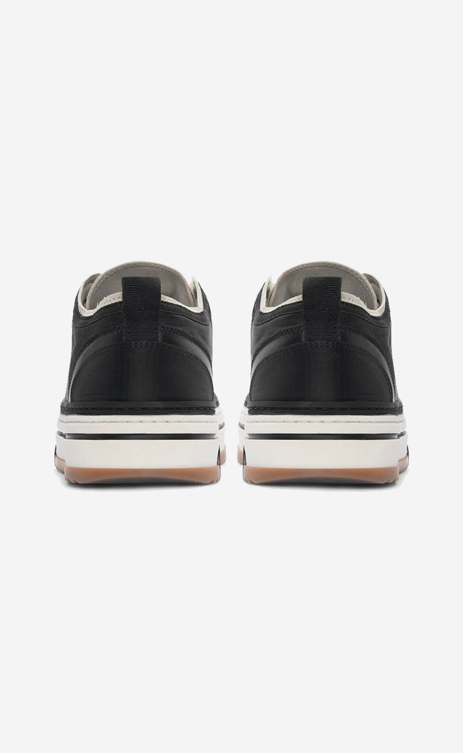 BLACK VINTAGE WHITE ALPHA X LOW SNEAKERS