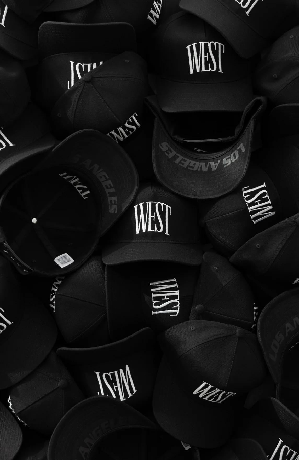 BLACK WOOL WEST STRUCTURED TRUCKER HAT