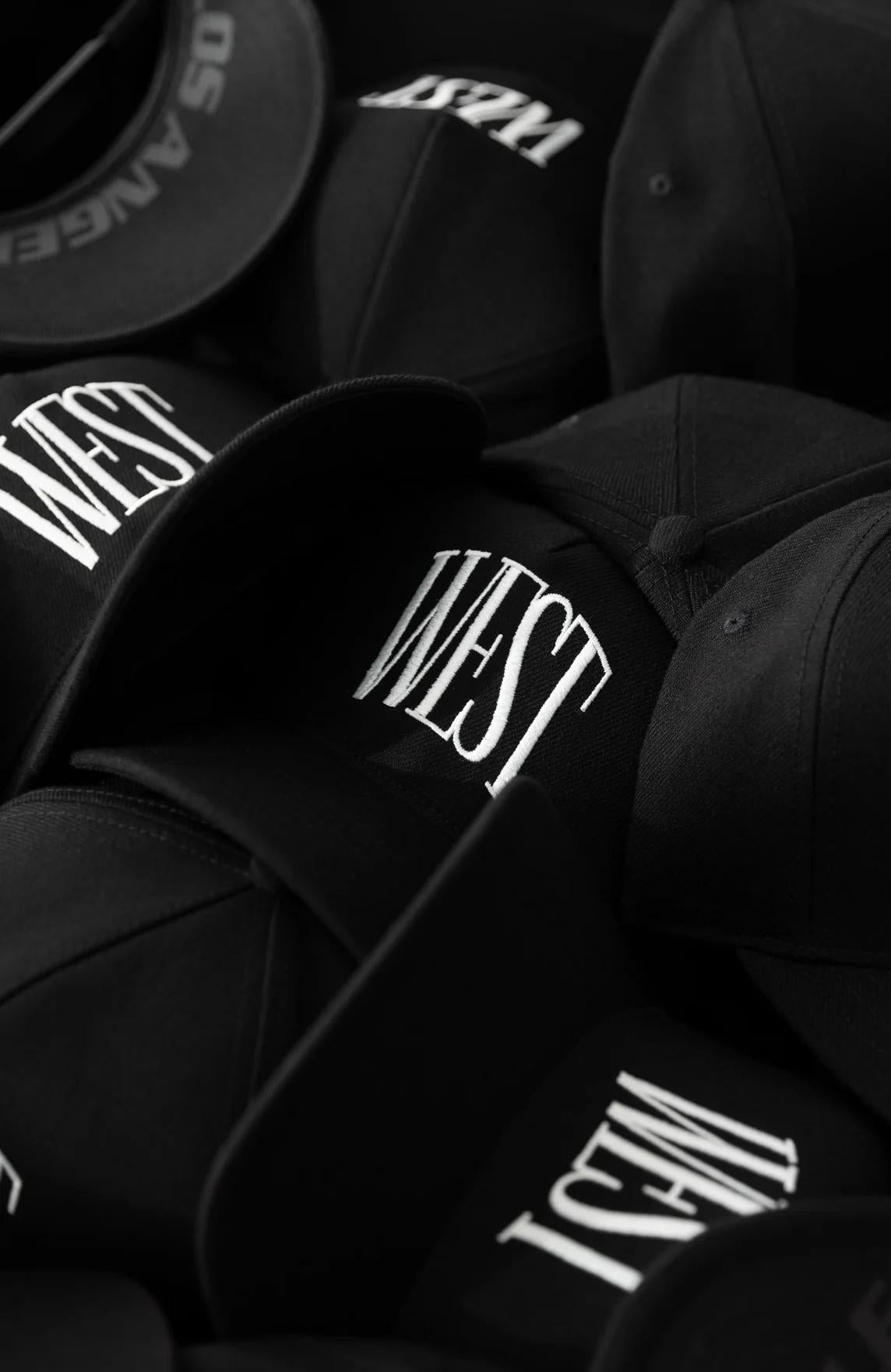 BLACK WOOL WEST STRUCTURED TRUCKER HAT