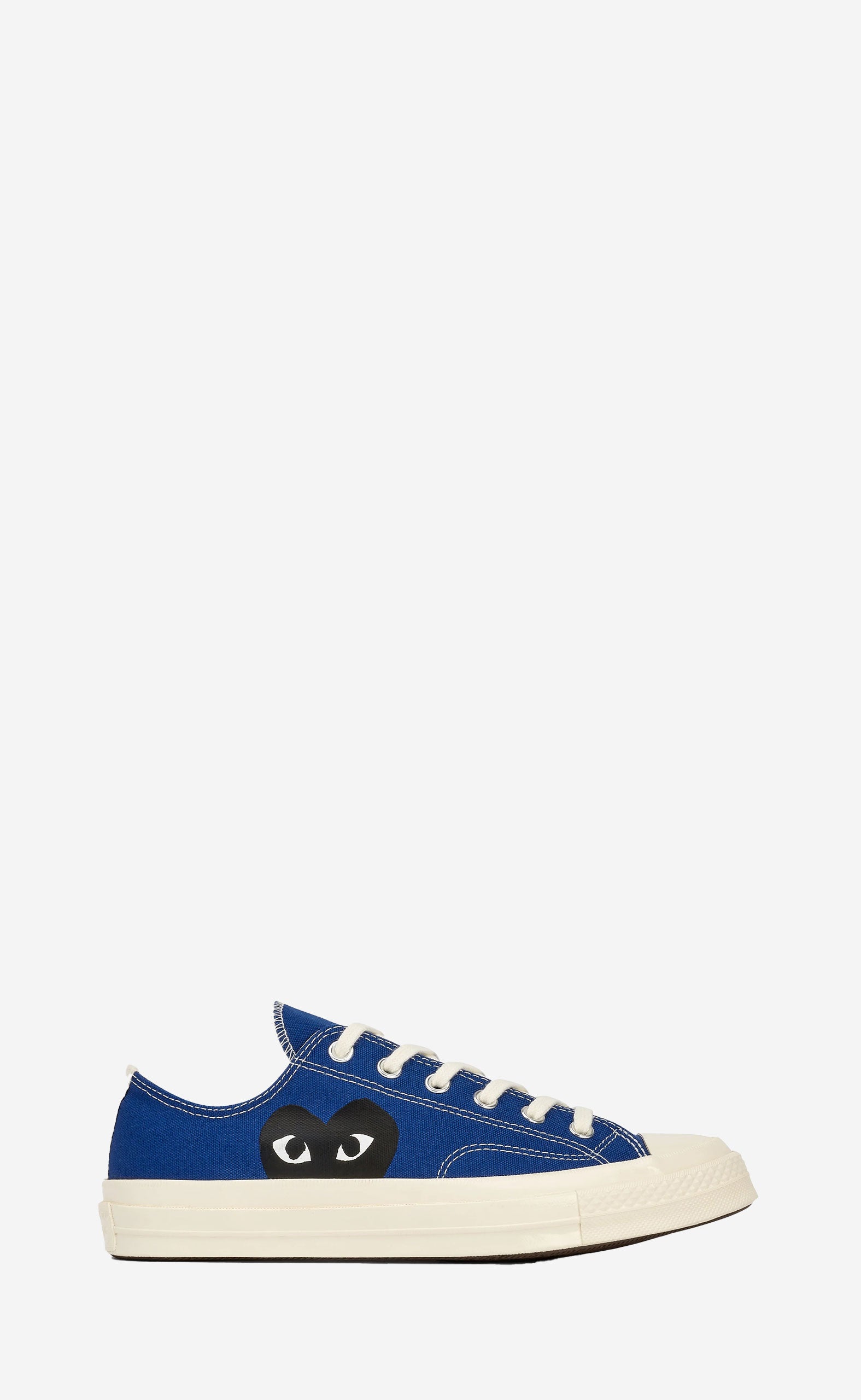 CONVERSE BLACK HEART BLUE CHUCK 70 LOW SNEAKER