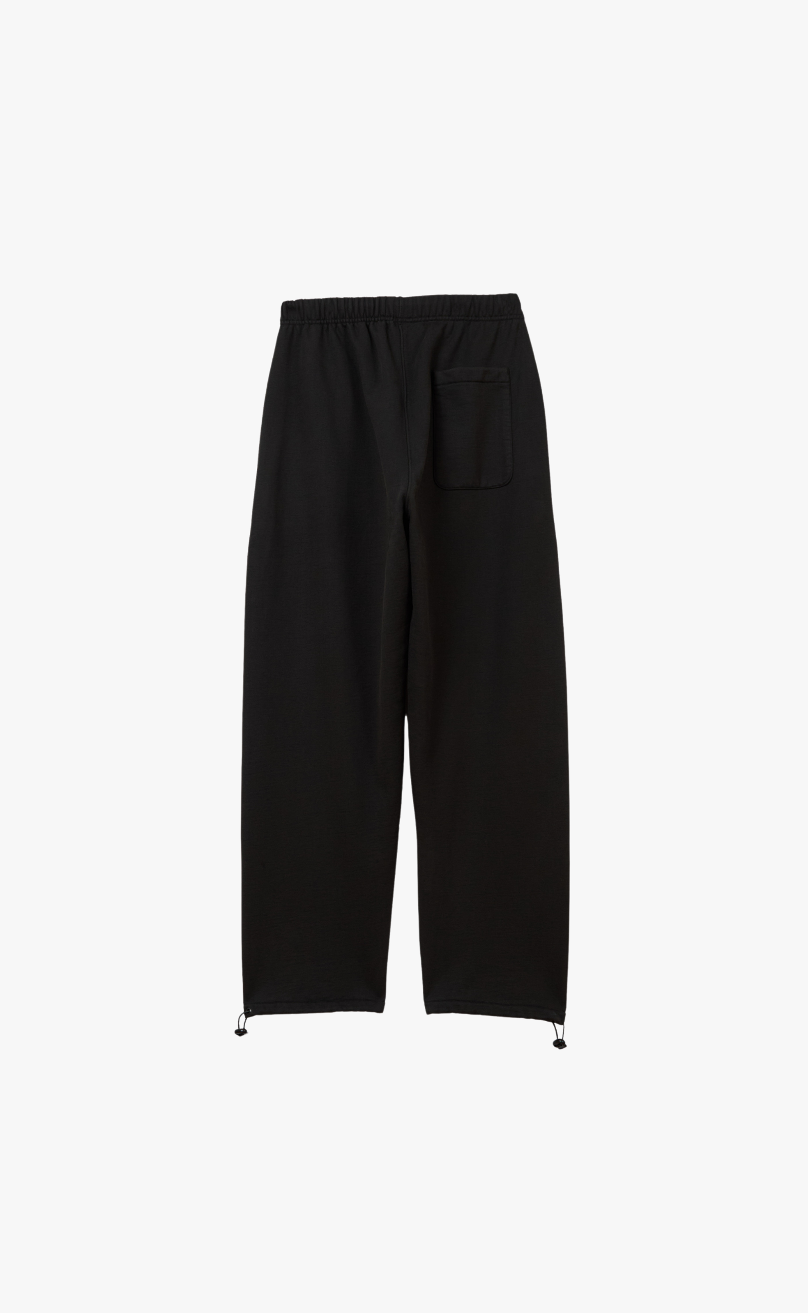 BOKE FLOWER 2.0 EMBROIDERED STRAIGHT BLACK PANTS