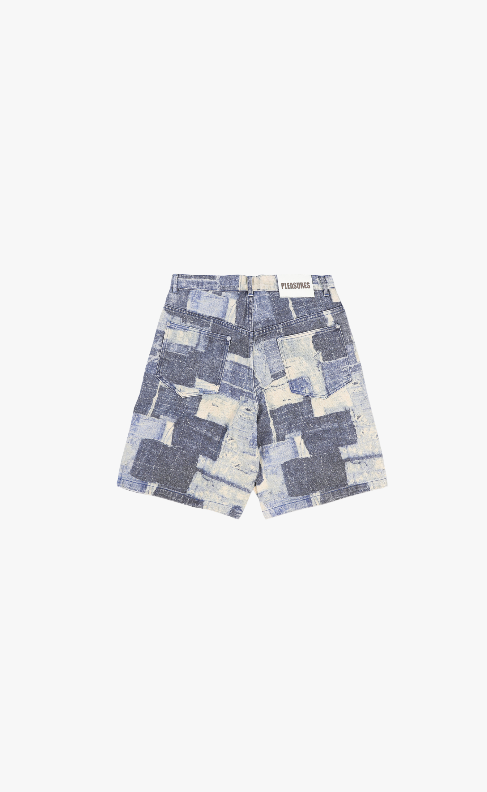 BORO BAGGY INDIGO SHORTS