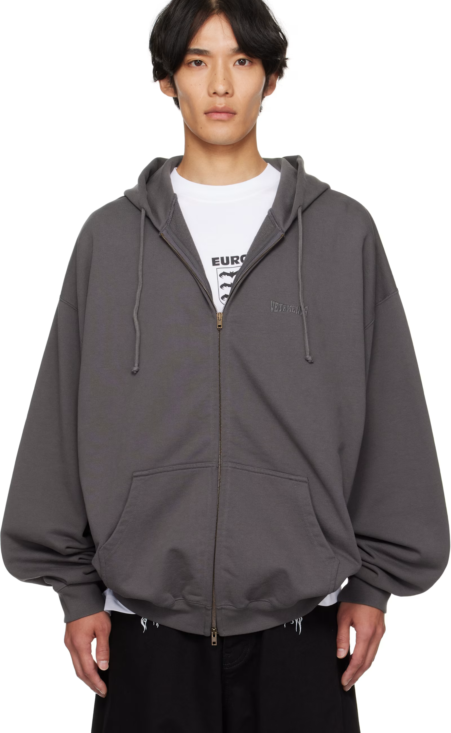 BOXING LOGO OVERSIZED MAGNET HOODIE