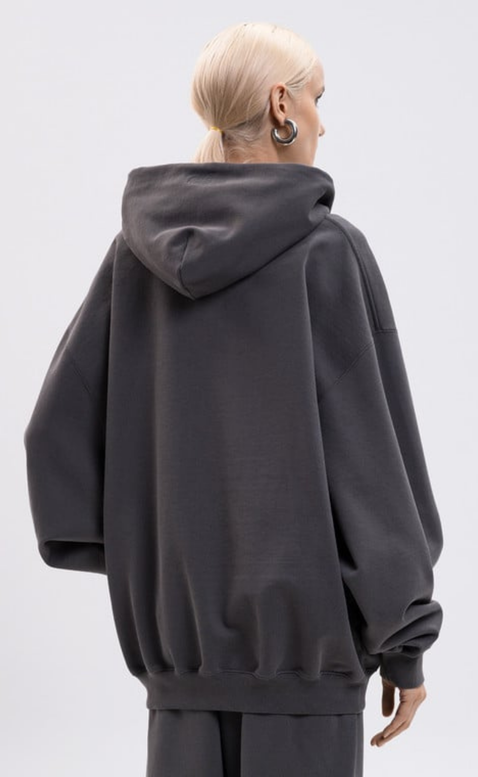 BOXING LOGO OVERSIZED MAGNET HOODIE