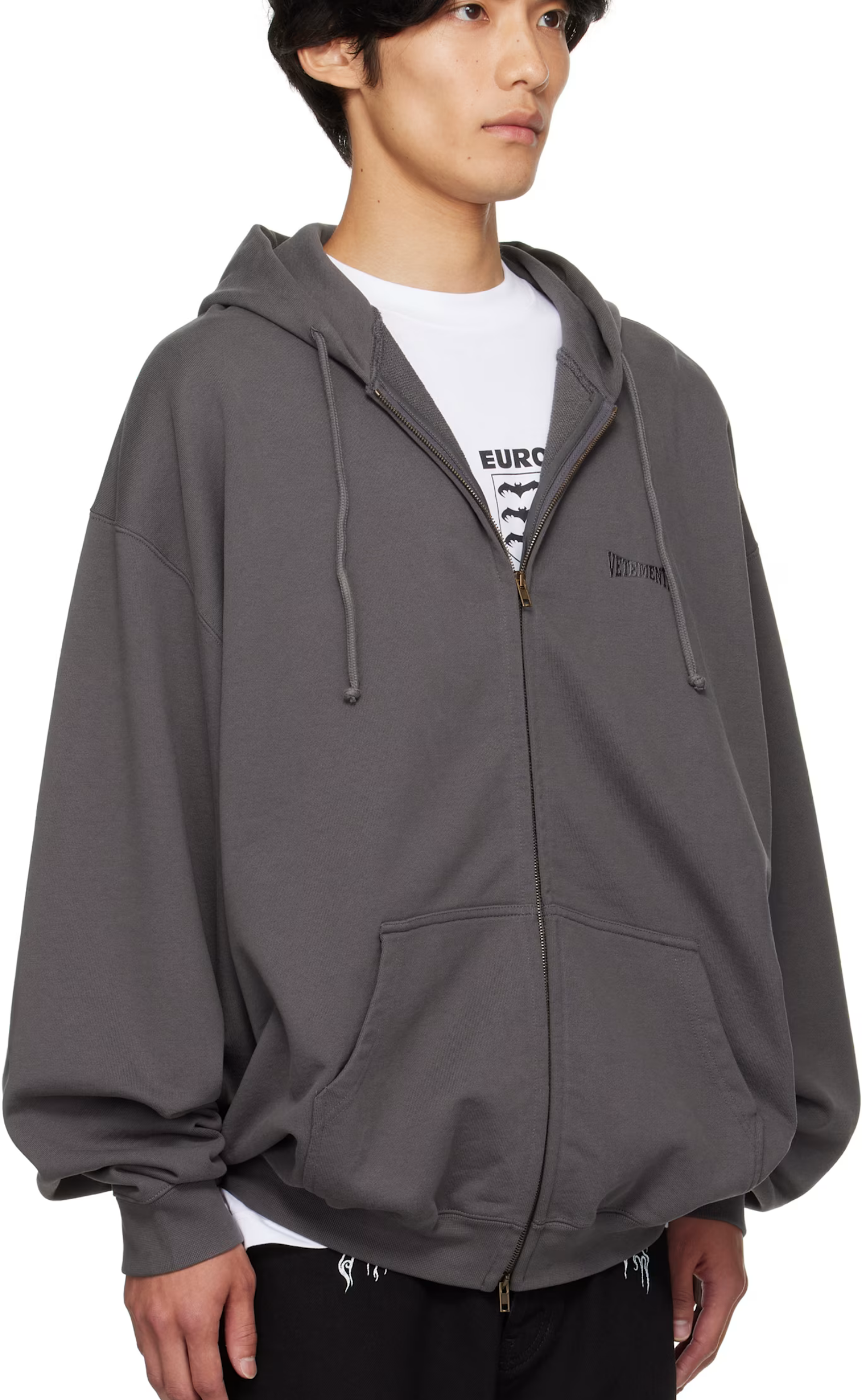 BOXING LOGO OVERSIZED MAGNET HOODIE