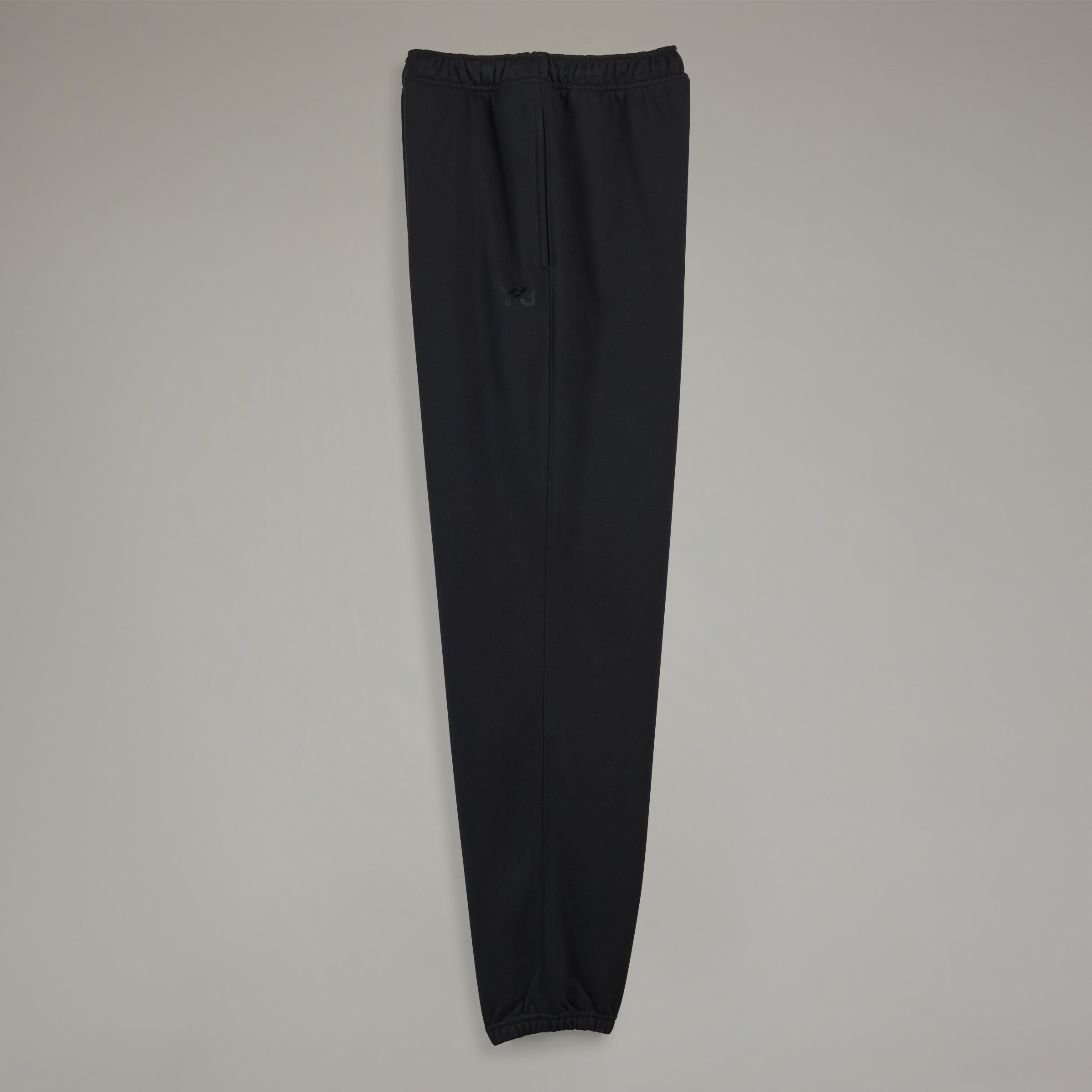 BRUSHED TERRY BLACK SWEATPANTS