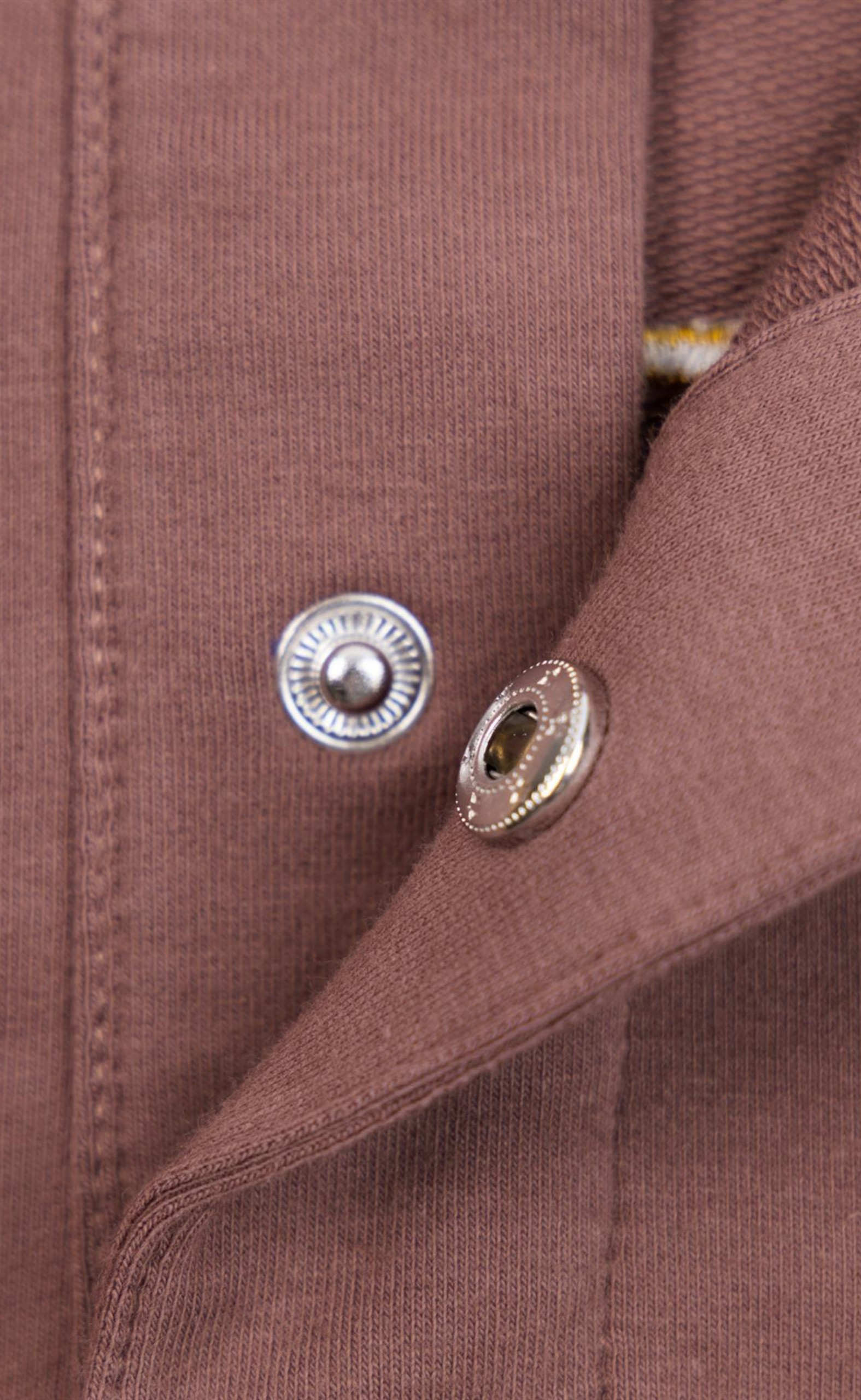 CALLUM POLO BROWN LONGSLEEVE