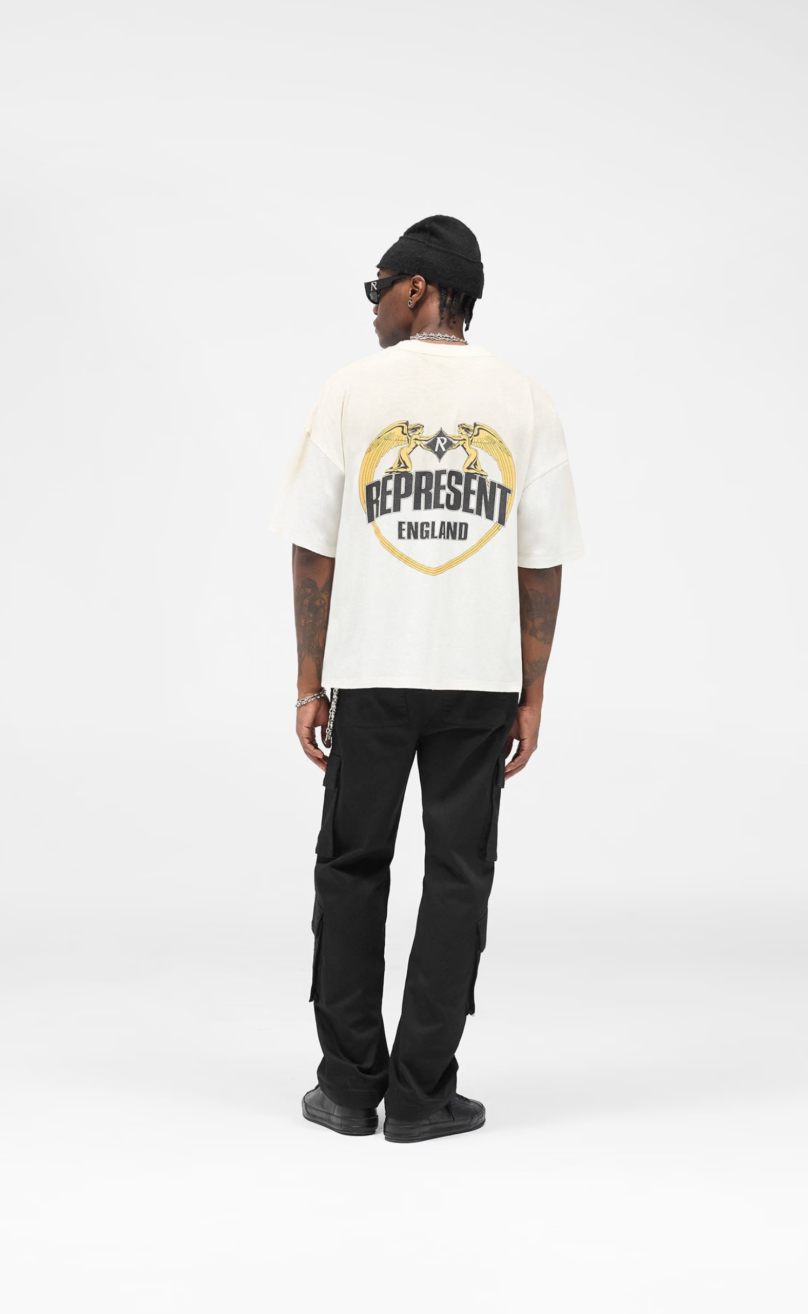 CARGO JET BLACK PANTS