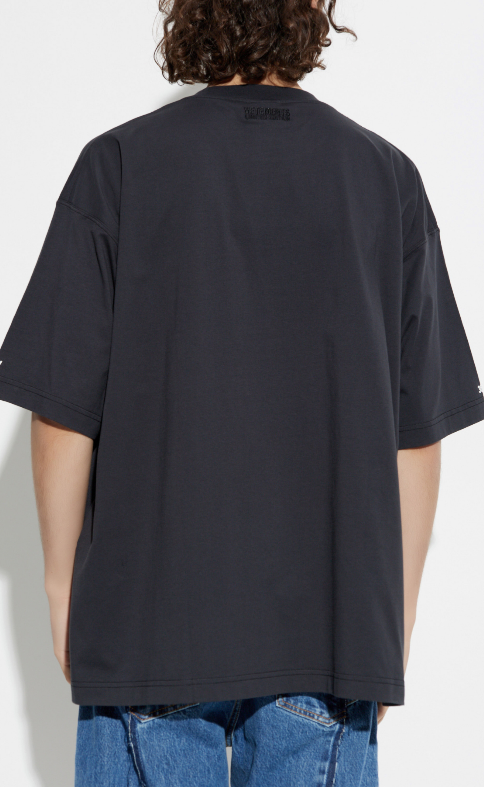 CCTV OVERSIZED WASHED BLACK T-SHIRT