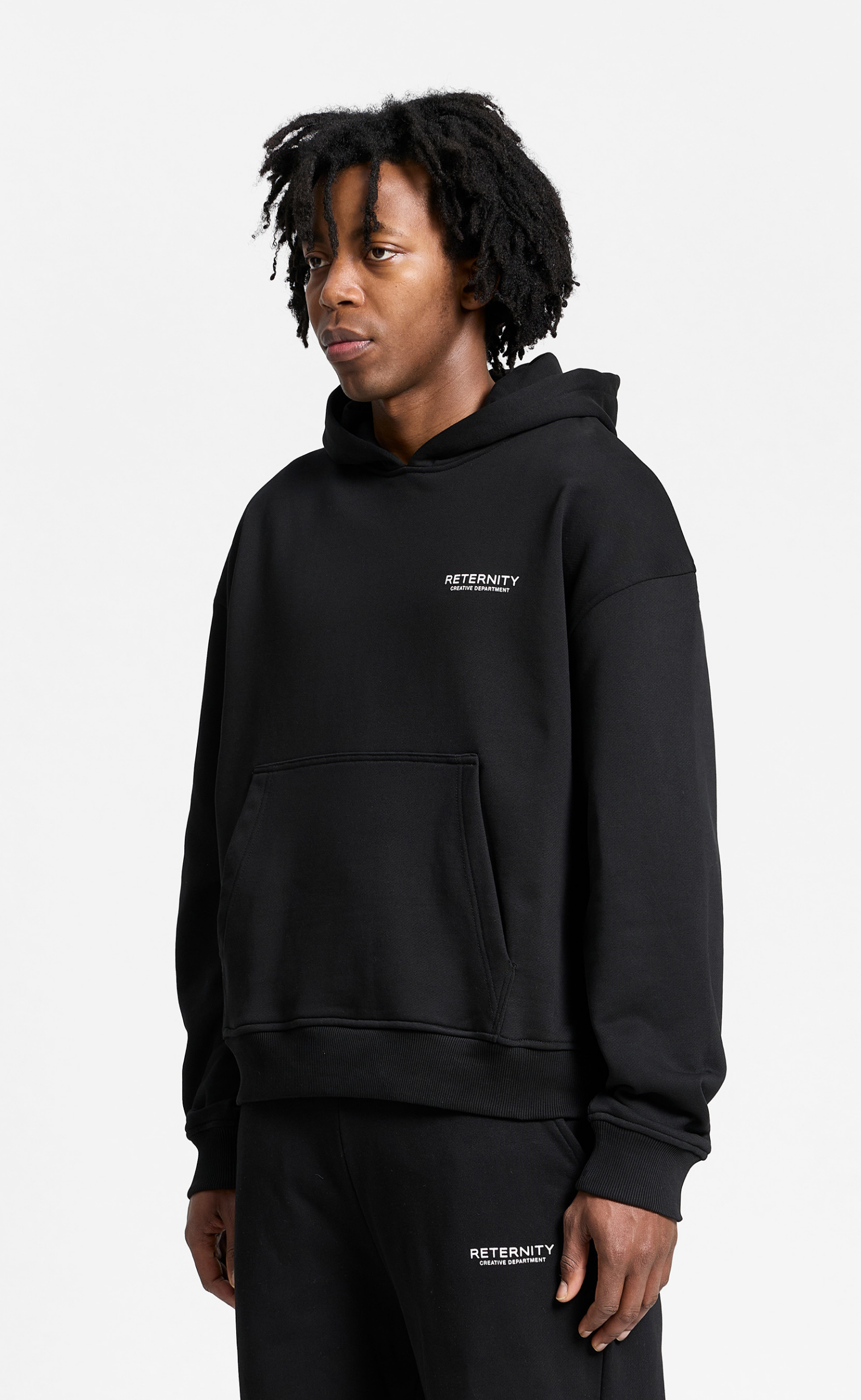 CREATIVE DEPT BLACK HOODIE