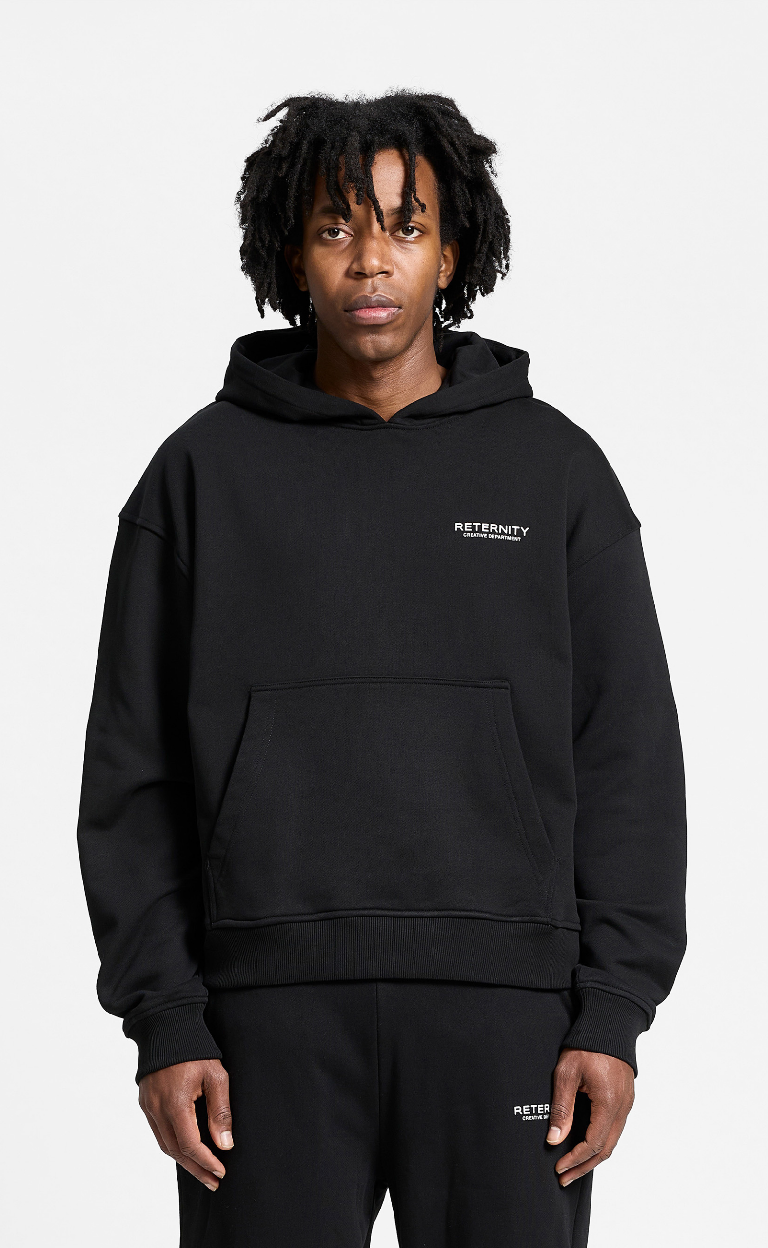 CREATIVE DEPT BLACK HOODIE