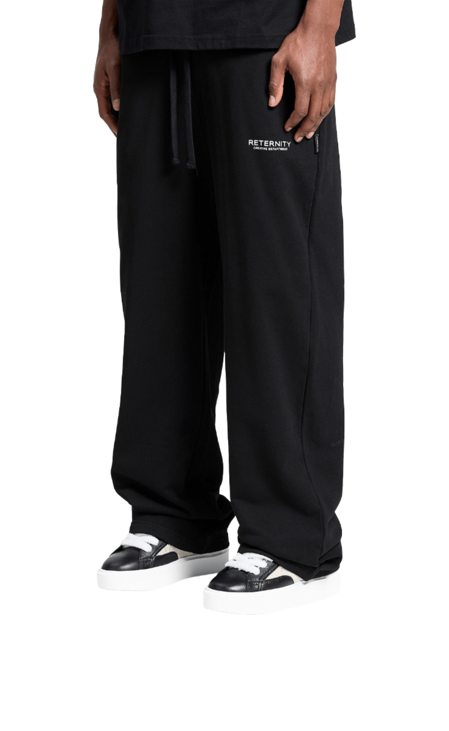CREATIVE DEPT BLACK SWEATPANTS