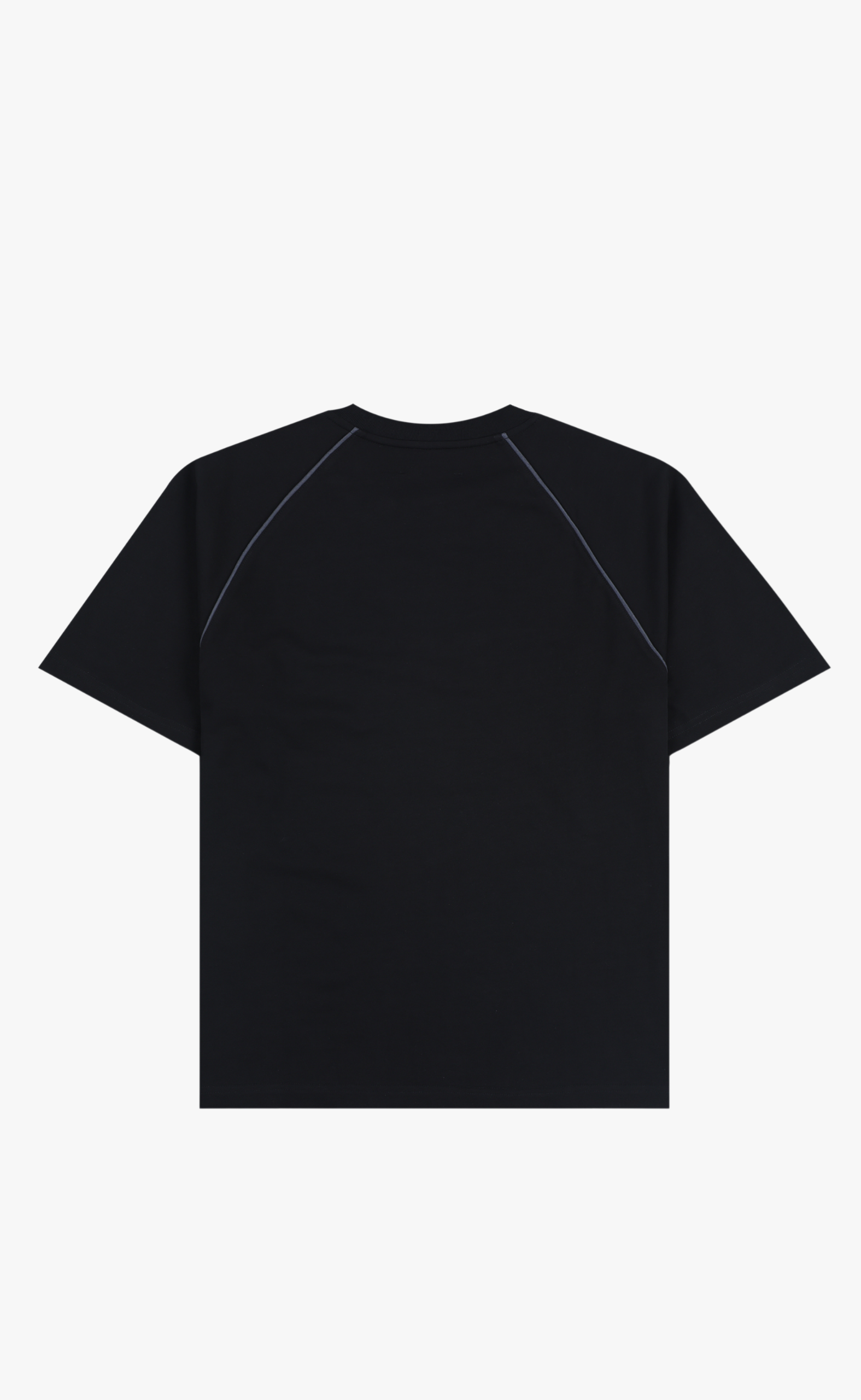 CRUMBLE HEAVYWEIGHT RAGLAN BLACK T-SHIRT
