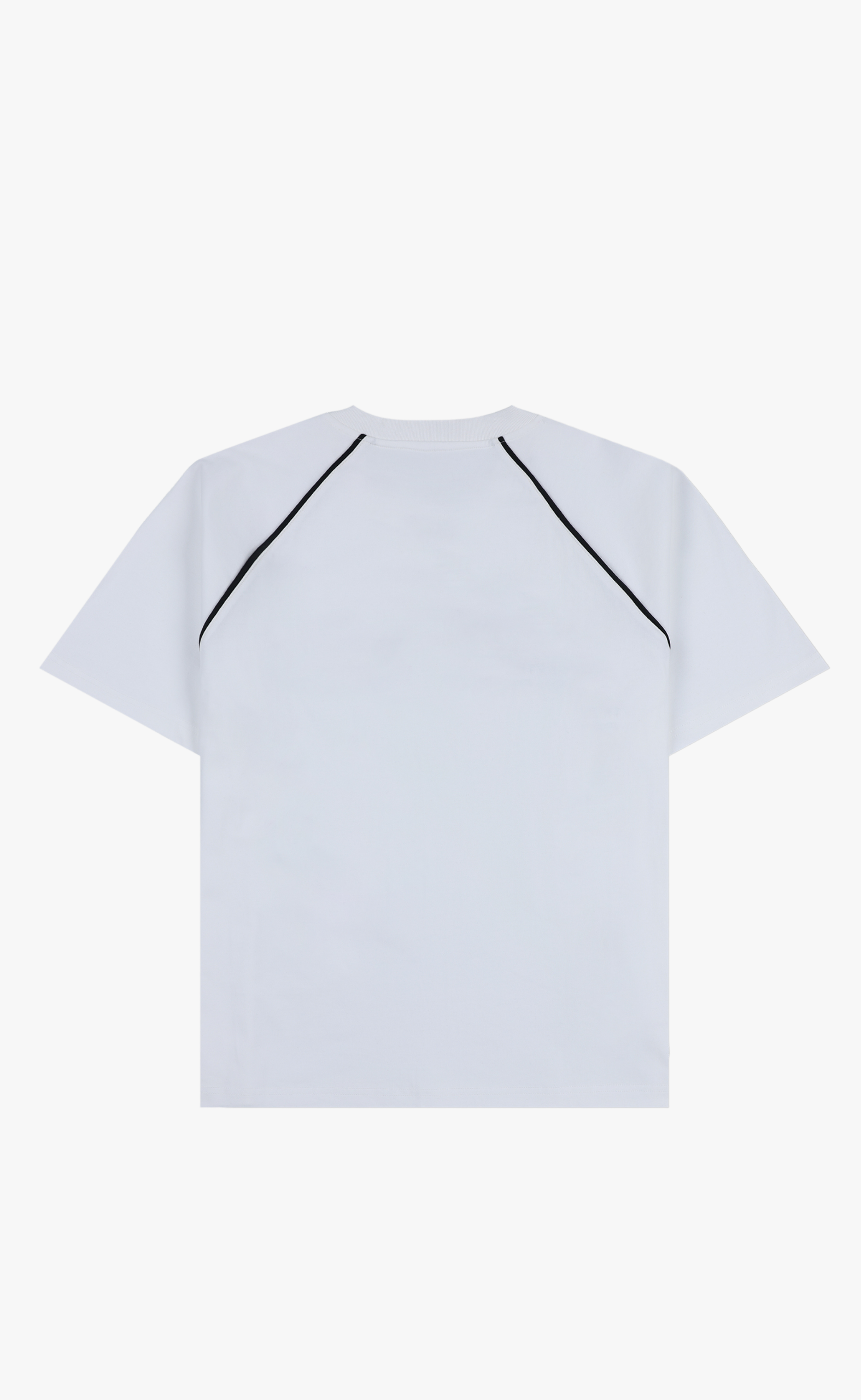 CRUMBLE HEAVYWEIGHT RAGLAN WHITE T-SHIRT