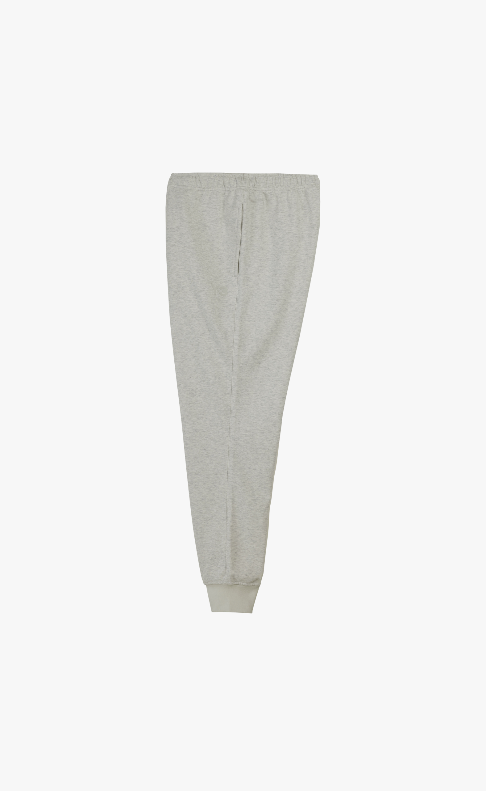 CUFFED FRENCH TERRY GREY SWEATPANTS