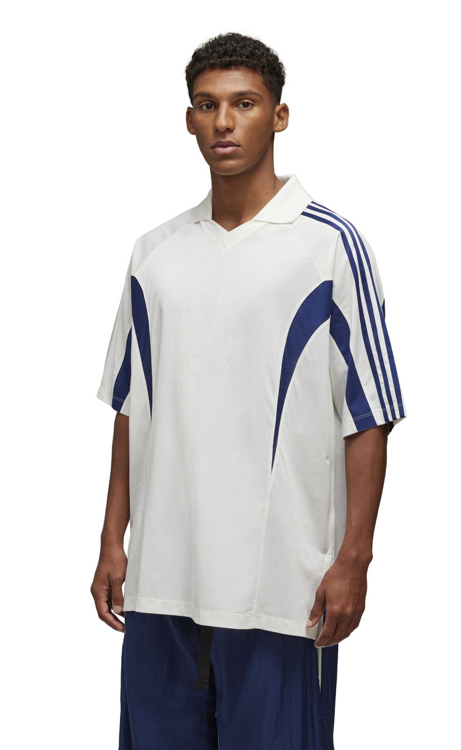 CUT LINE WHITE T-SHIRT