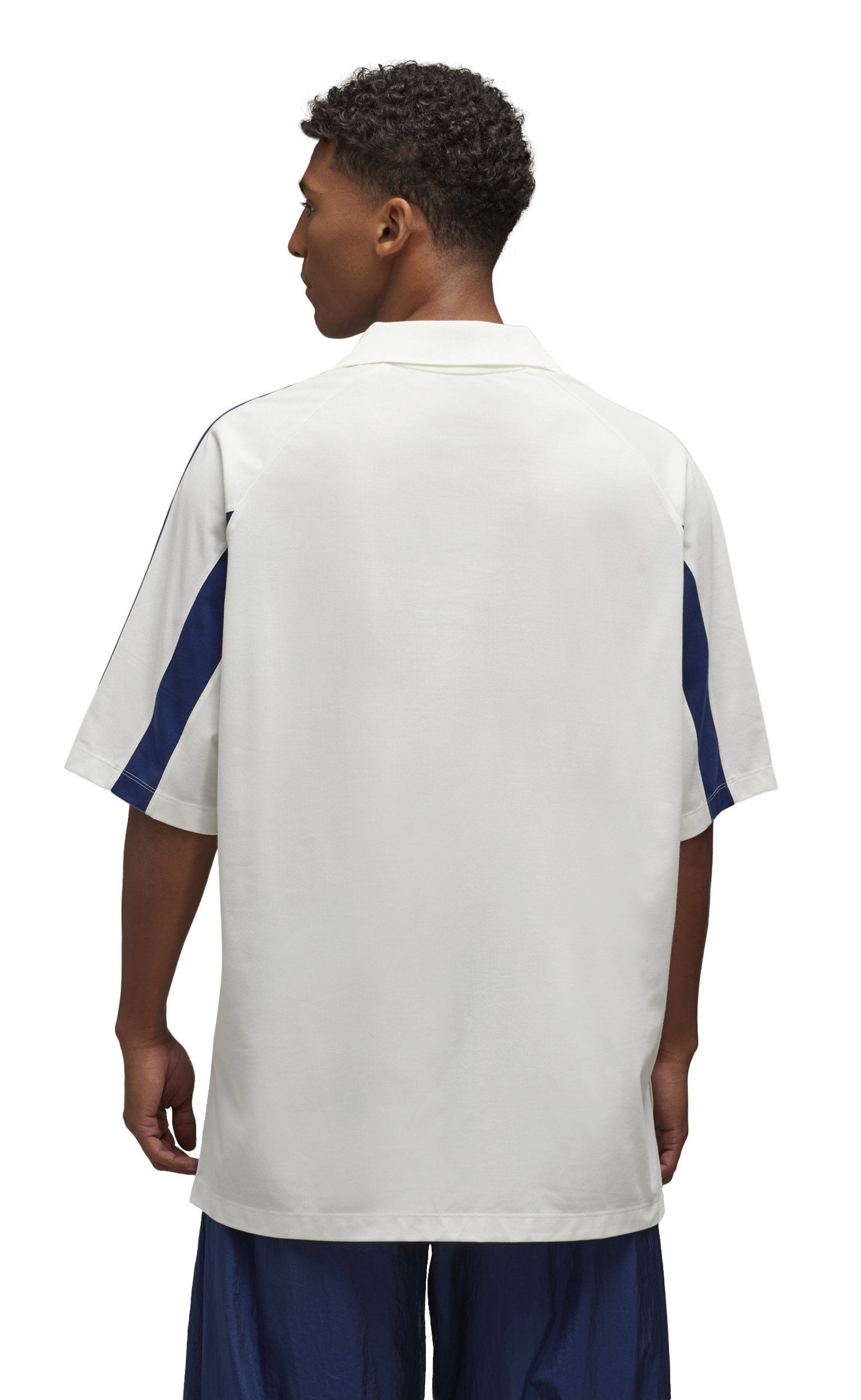 CUT LINE WHITE T-SHIRT