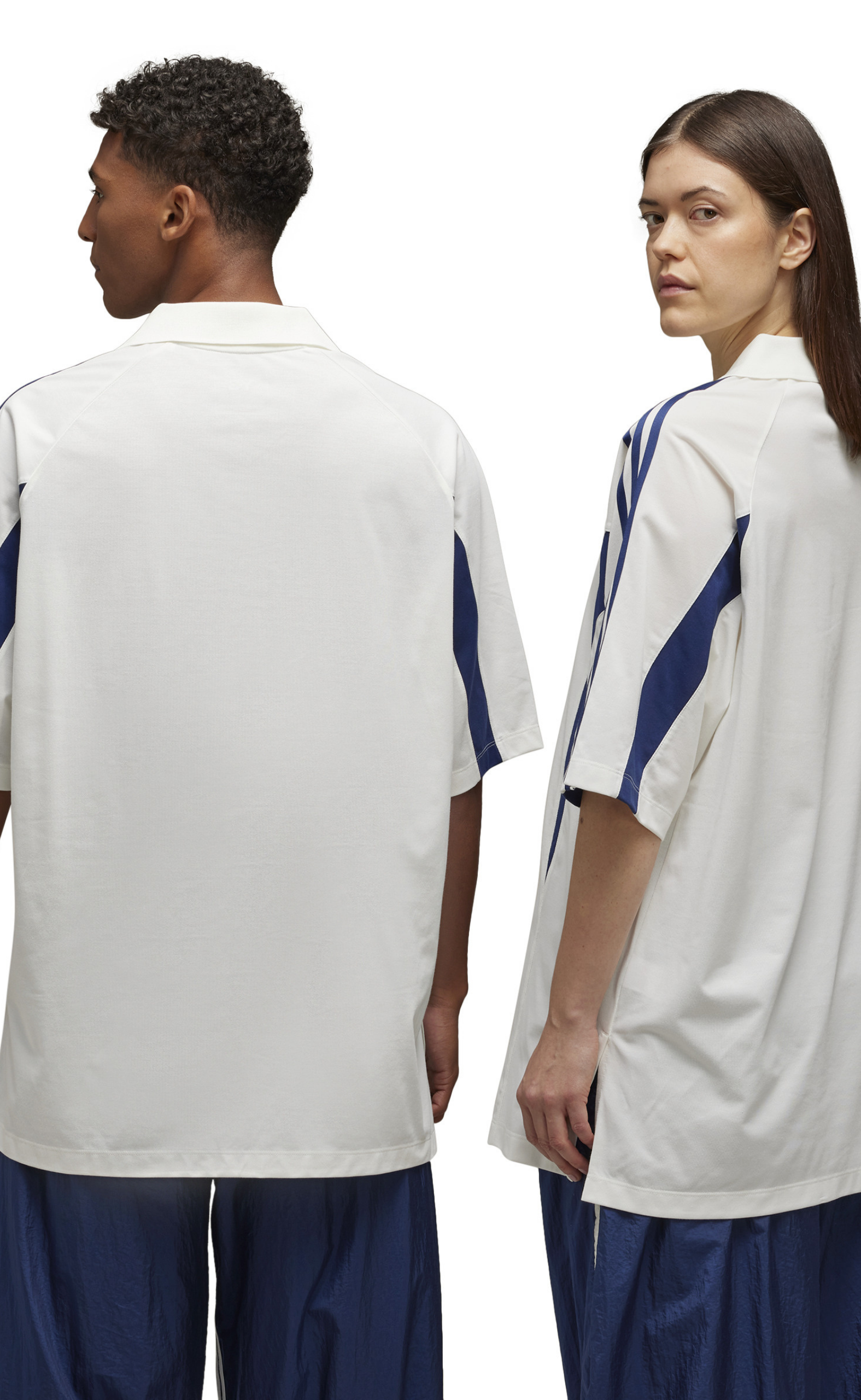 CUT LINE WHITE T-SHIRT