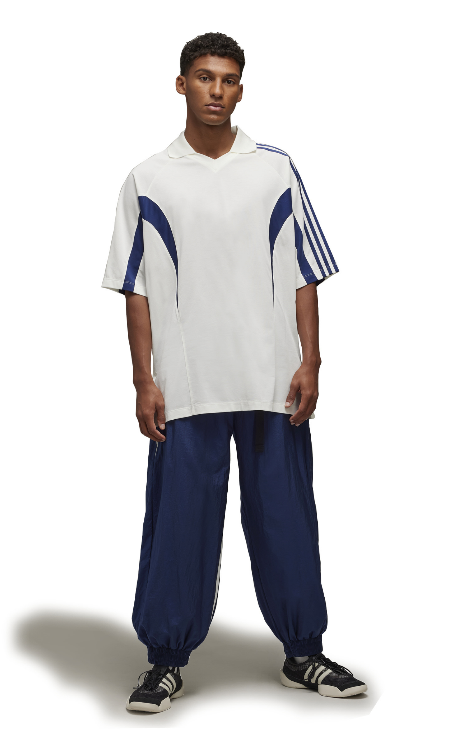 CUT LINE WHITE T-SHIRT