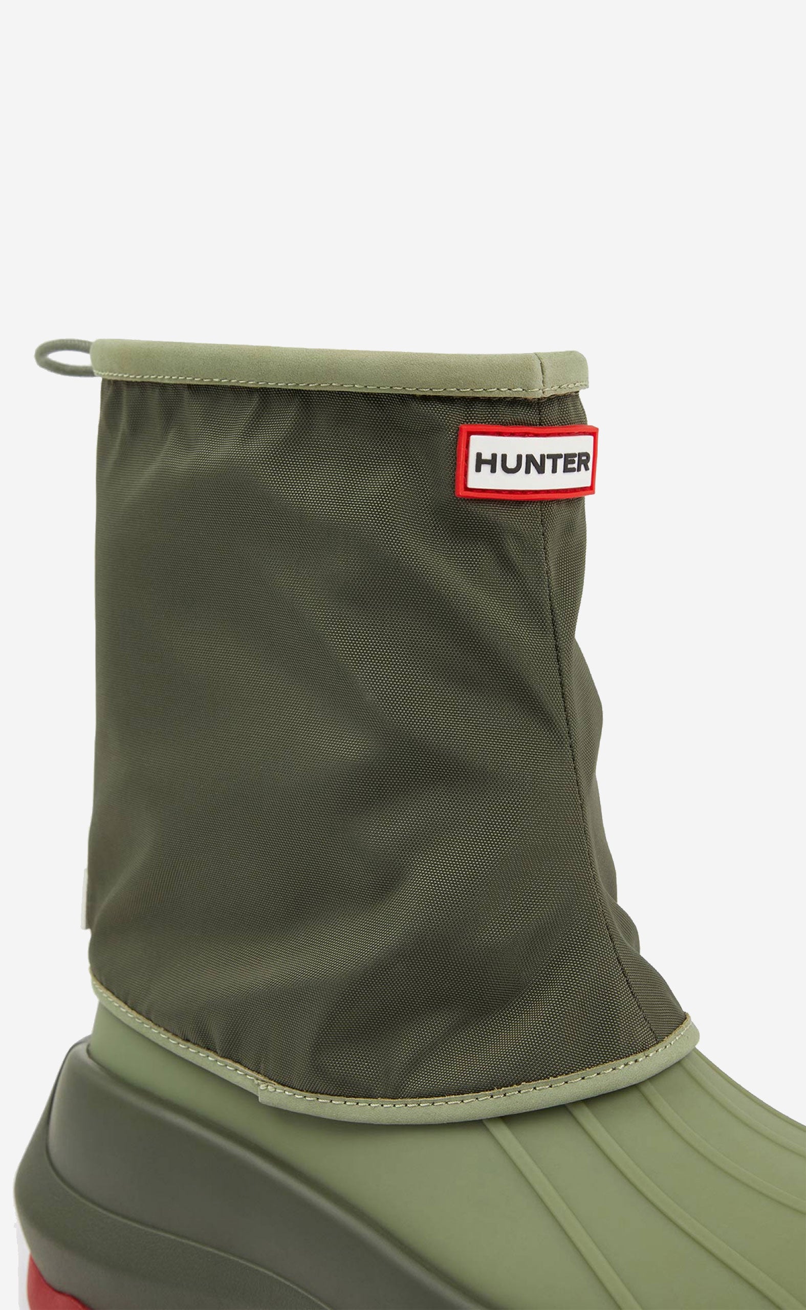 DARK KHAKI KENZO X HUNTER ANKLE BOOTS