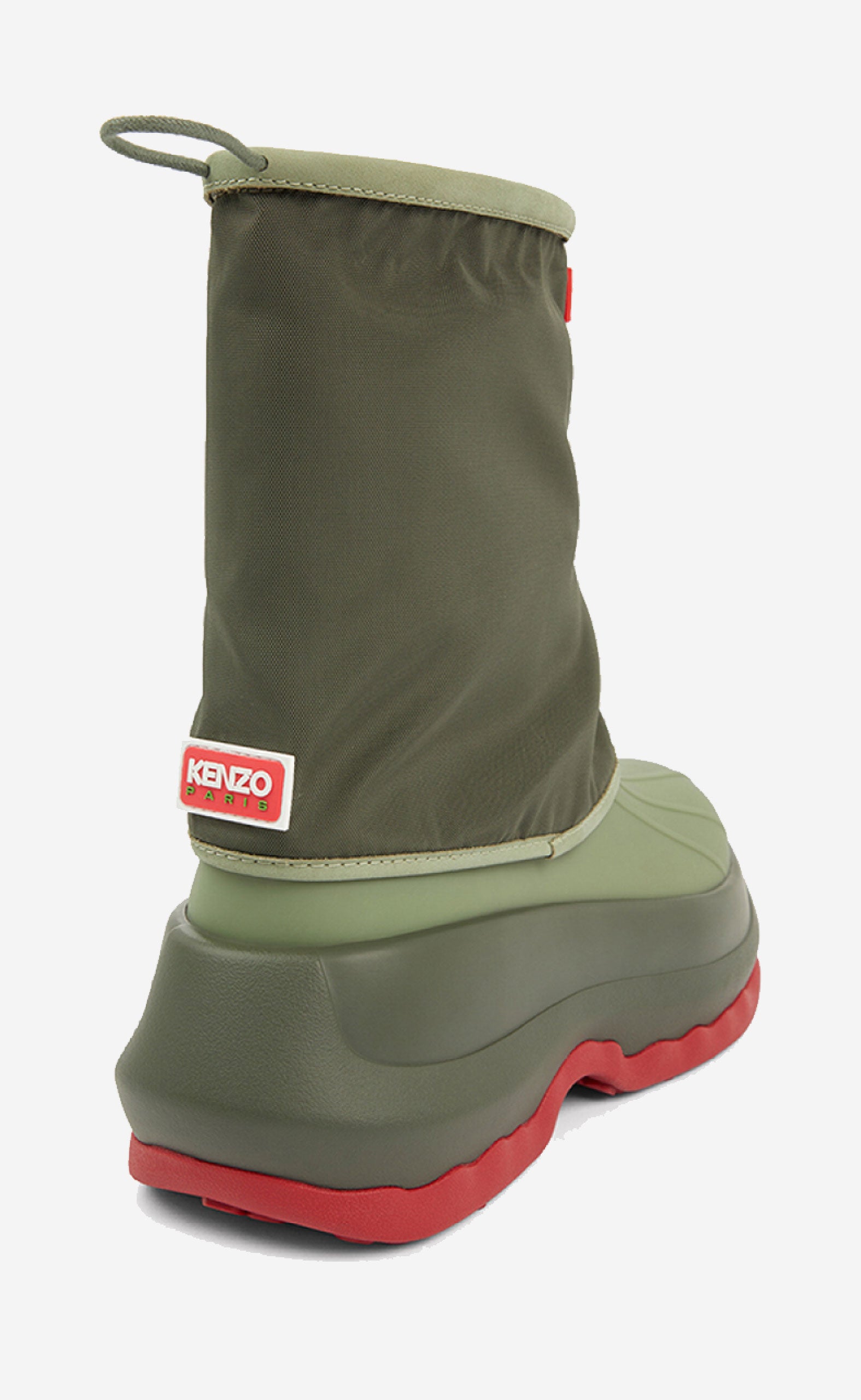 DARK KHAKI KENZO X HUNTER ANKLE BOOTS