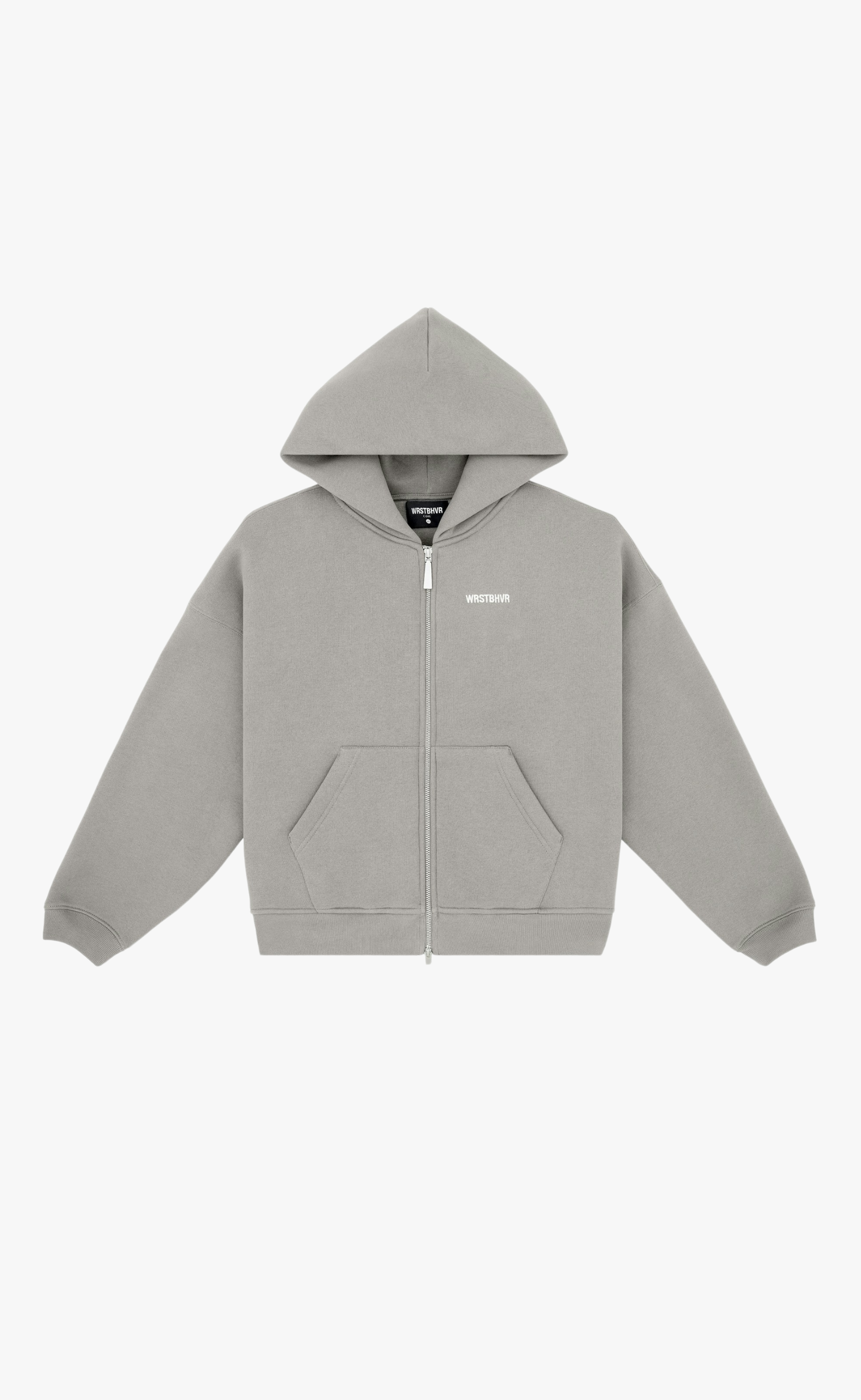 DIAGO ZIP GRAY HOODIE