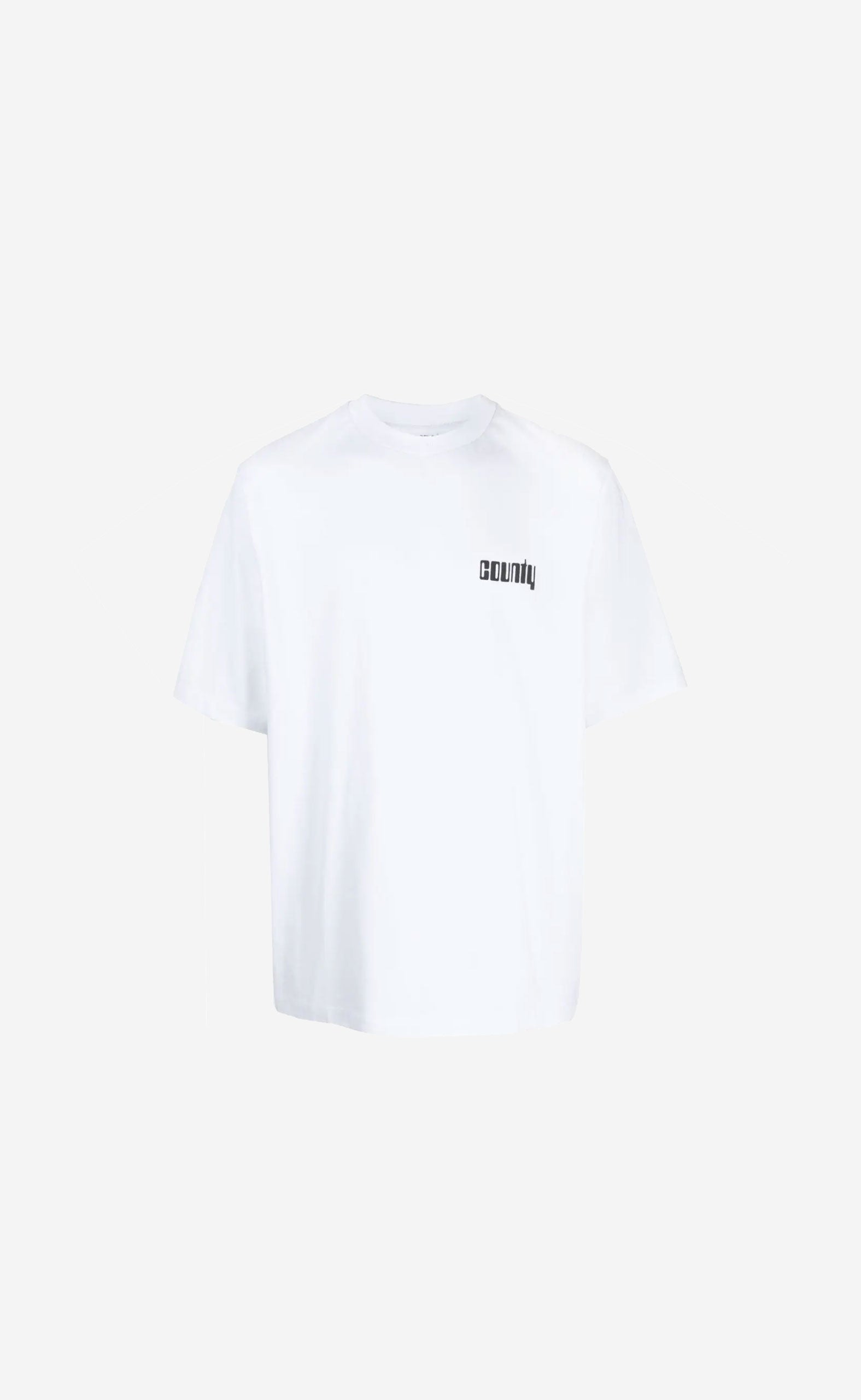DISCO GOD OVER T-SHIRT WHITE BLACK