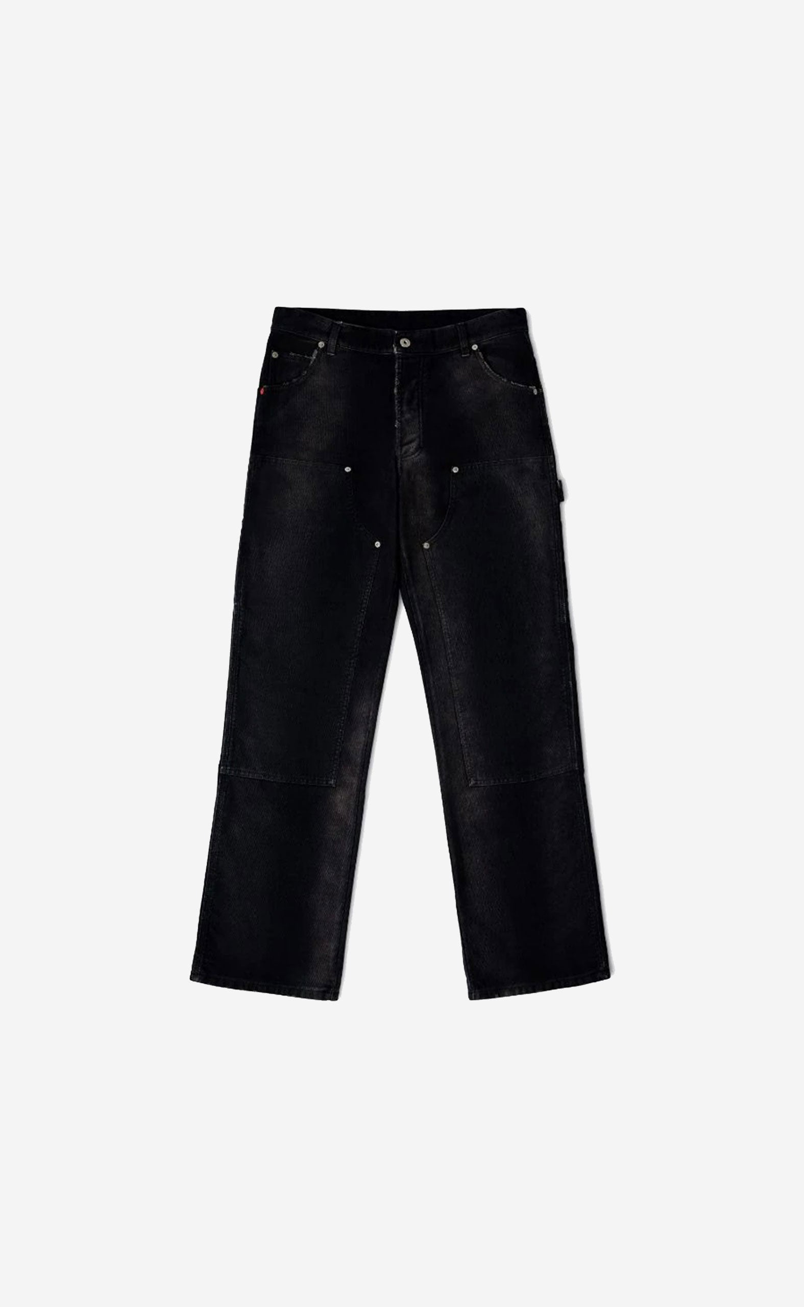 DISTRESSED CANVAS CARPENTER NAVY BLUE