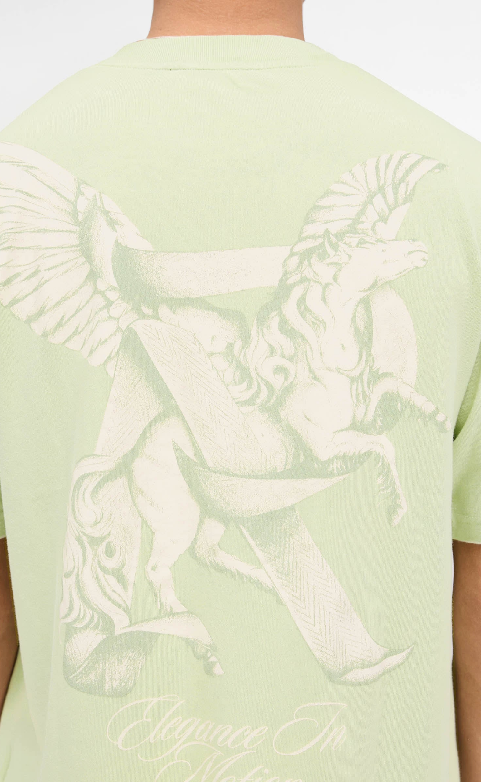 ELEGANCE IN MOTION MATCHA T-SHIRT