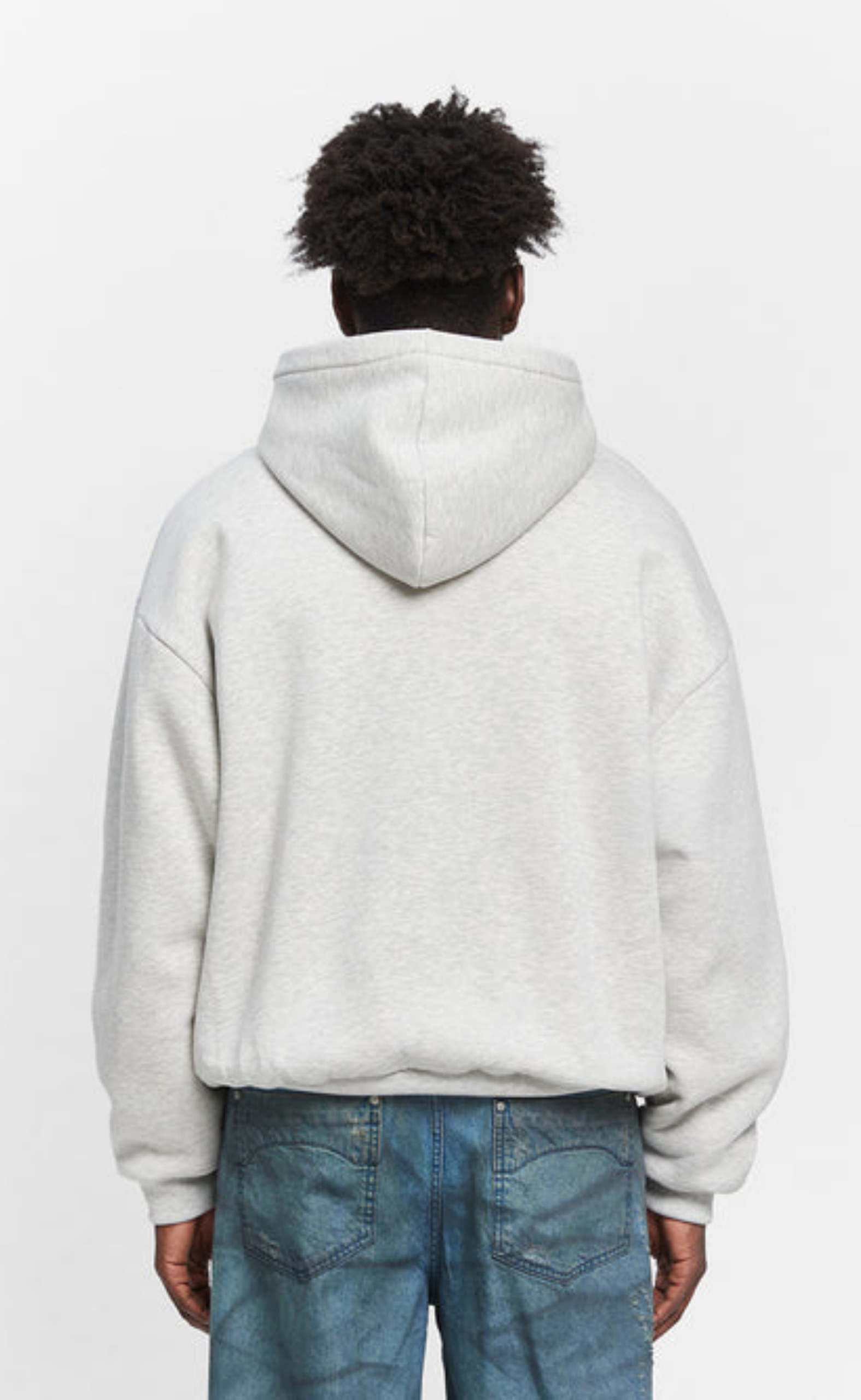 ÉVO MELANGE GREY HOODIE