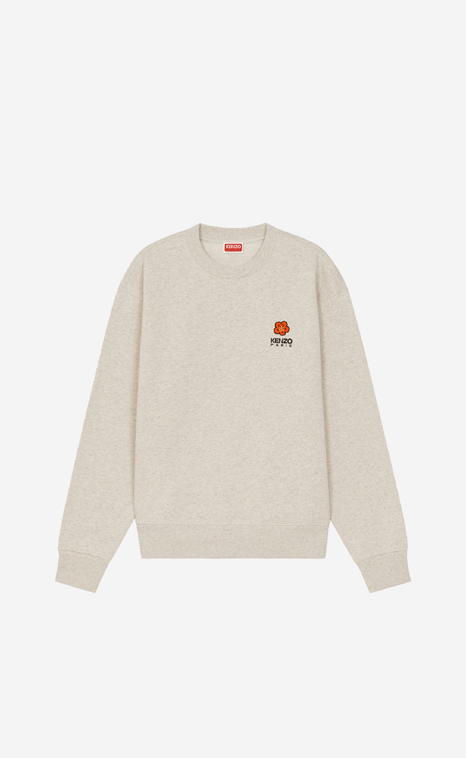 PALE GREY BOKE CREST CLASSIC SWEATSHIRT