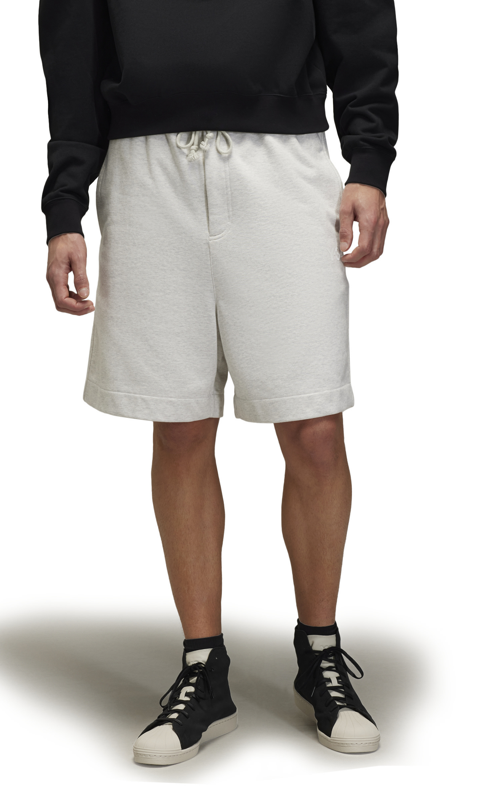 FRENCH TERRY GREY SHORTS