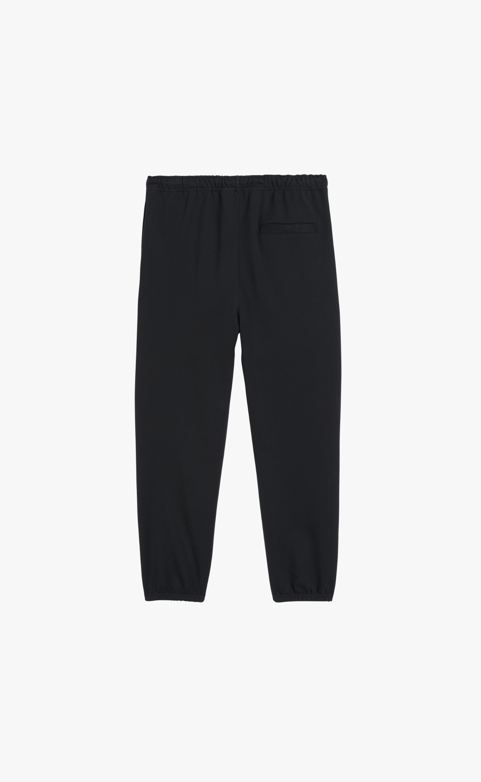 FRENCH TERRY TRACK BLACK SWEATPANTS
