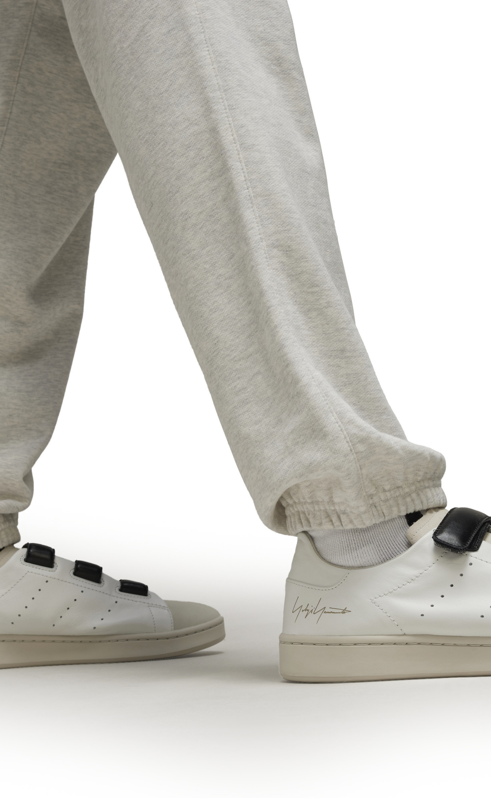 FRENCH TERRY TRACK GREY SWEATPANTS
