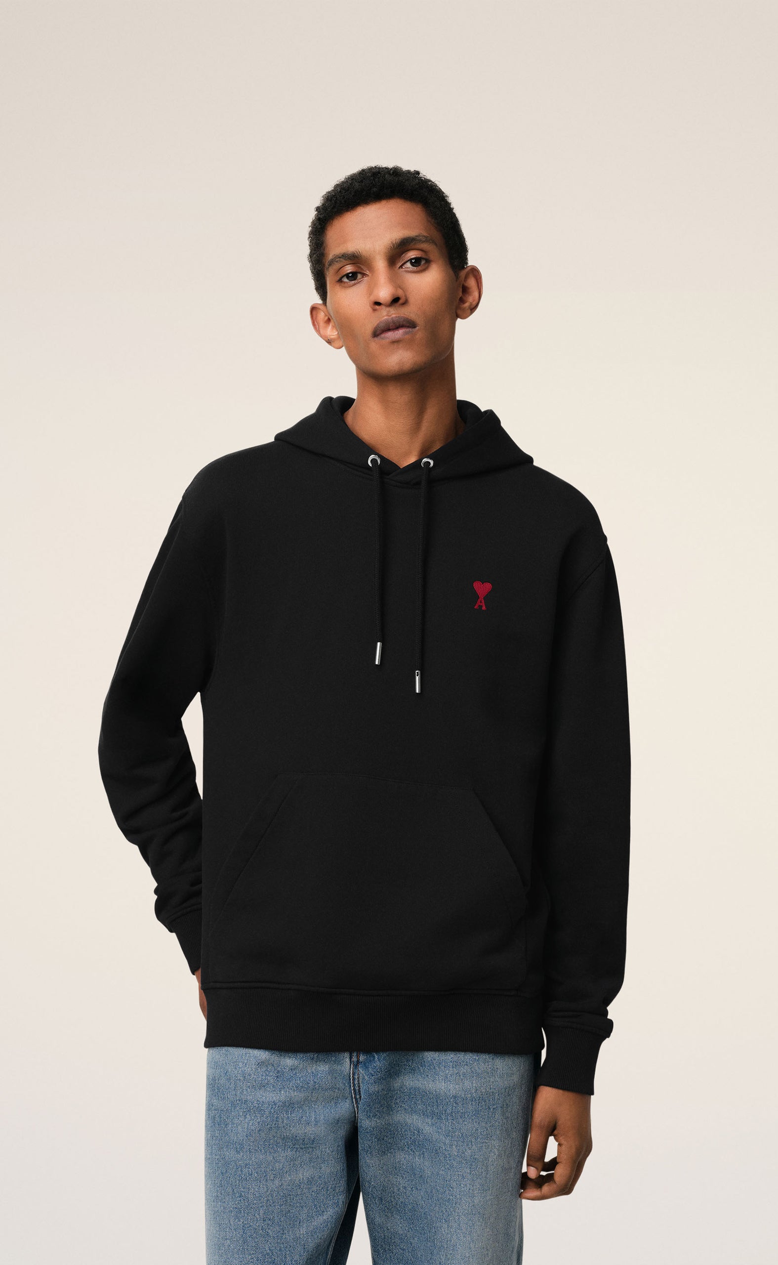 FRIEND OF THE HART BLACK HOODIE