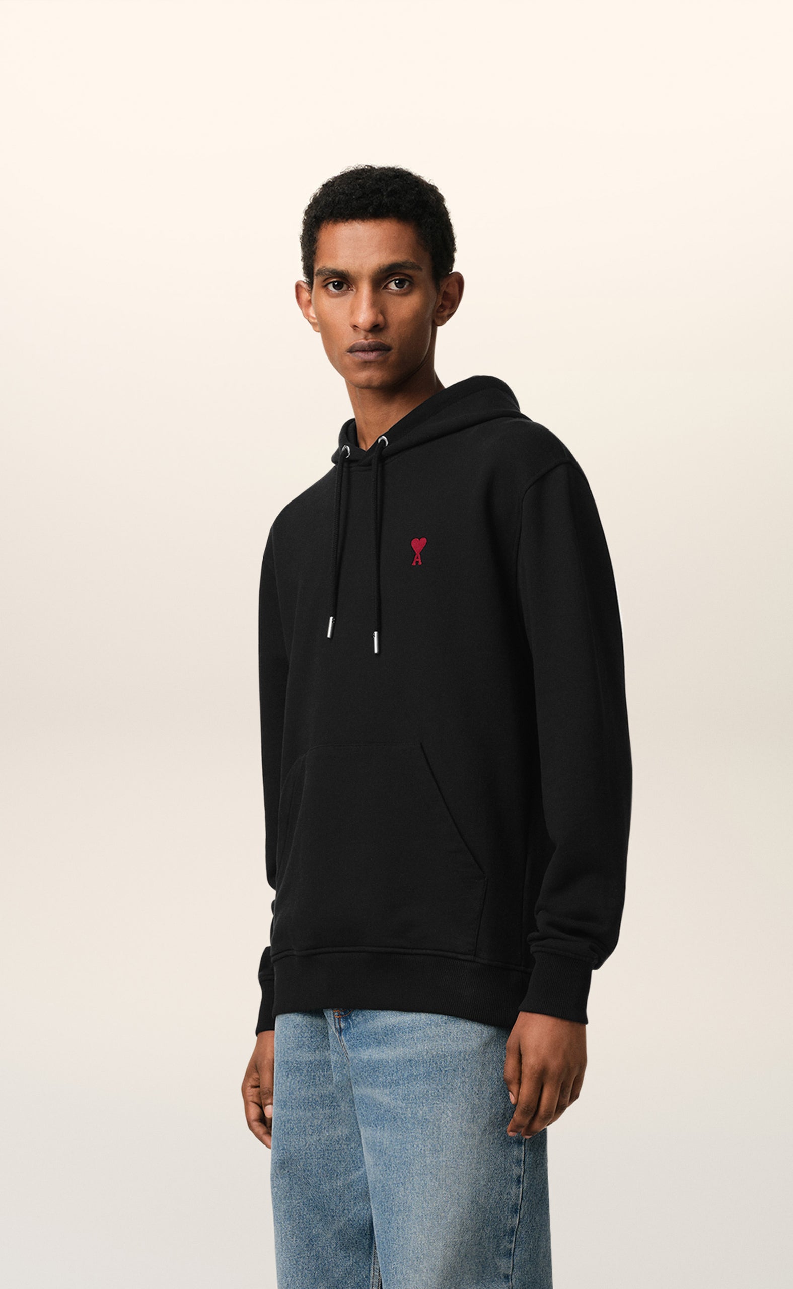 FRIEND OF THE HART BLACK HOODIE
