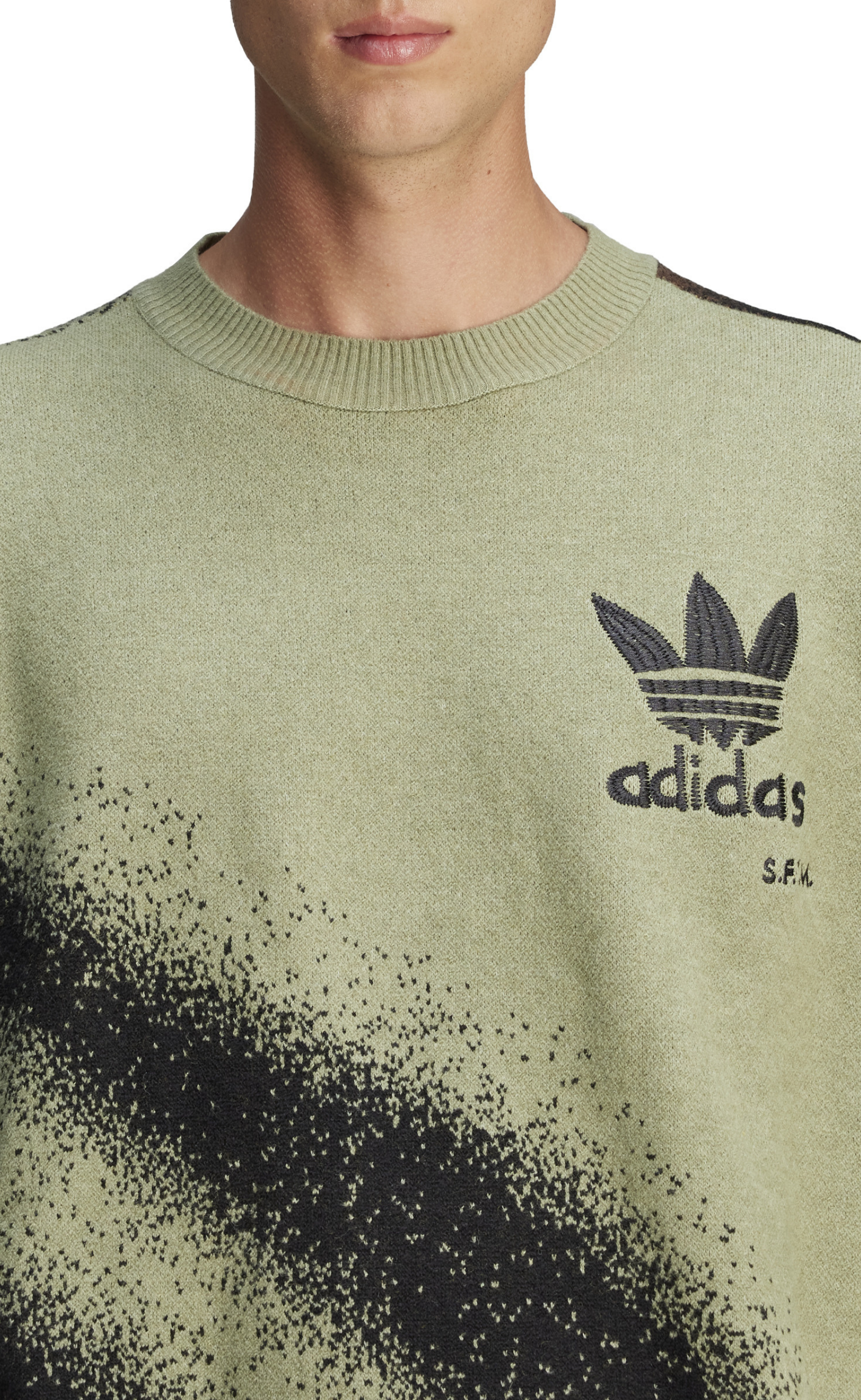 FULLY FASHION TENT GREEN SWEATER