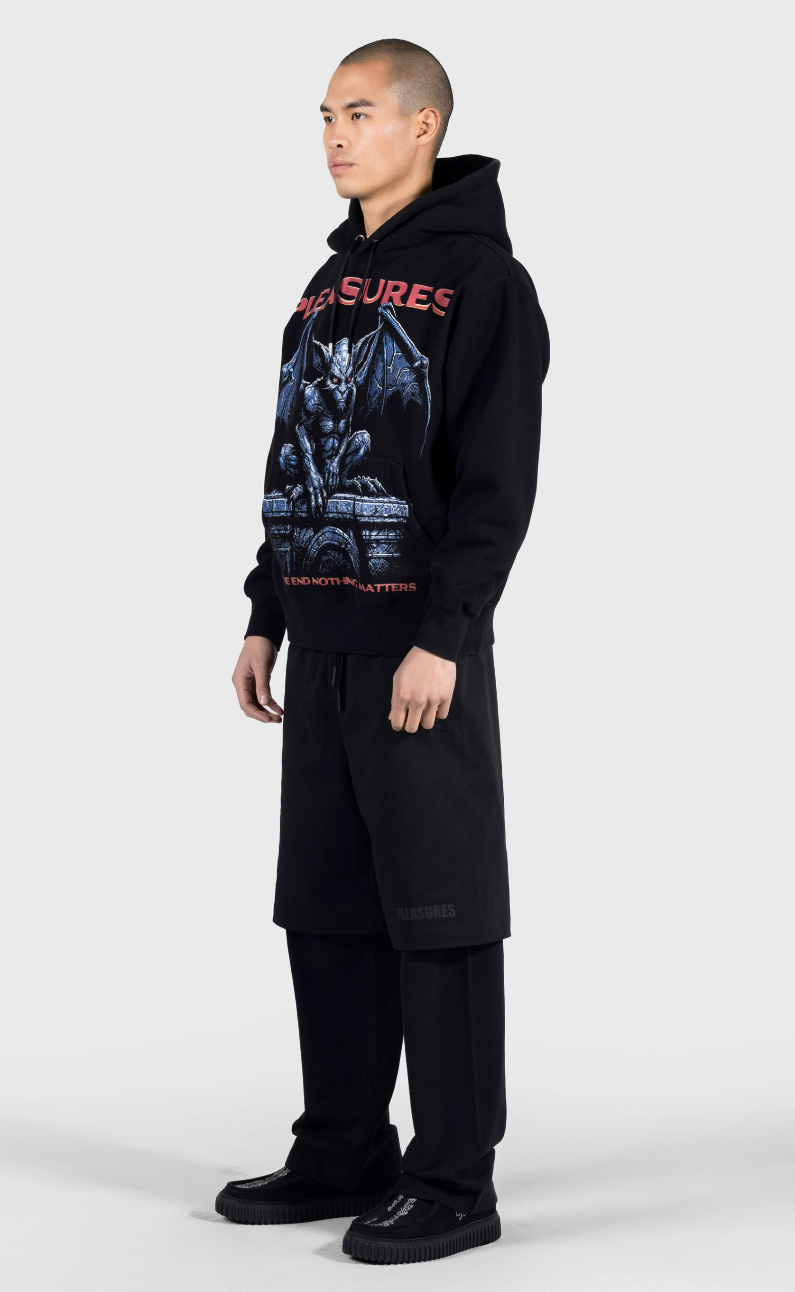 GARGOYLE BLACK HOODIE