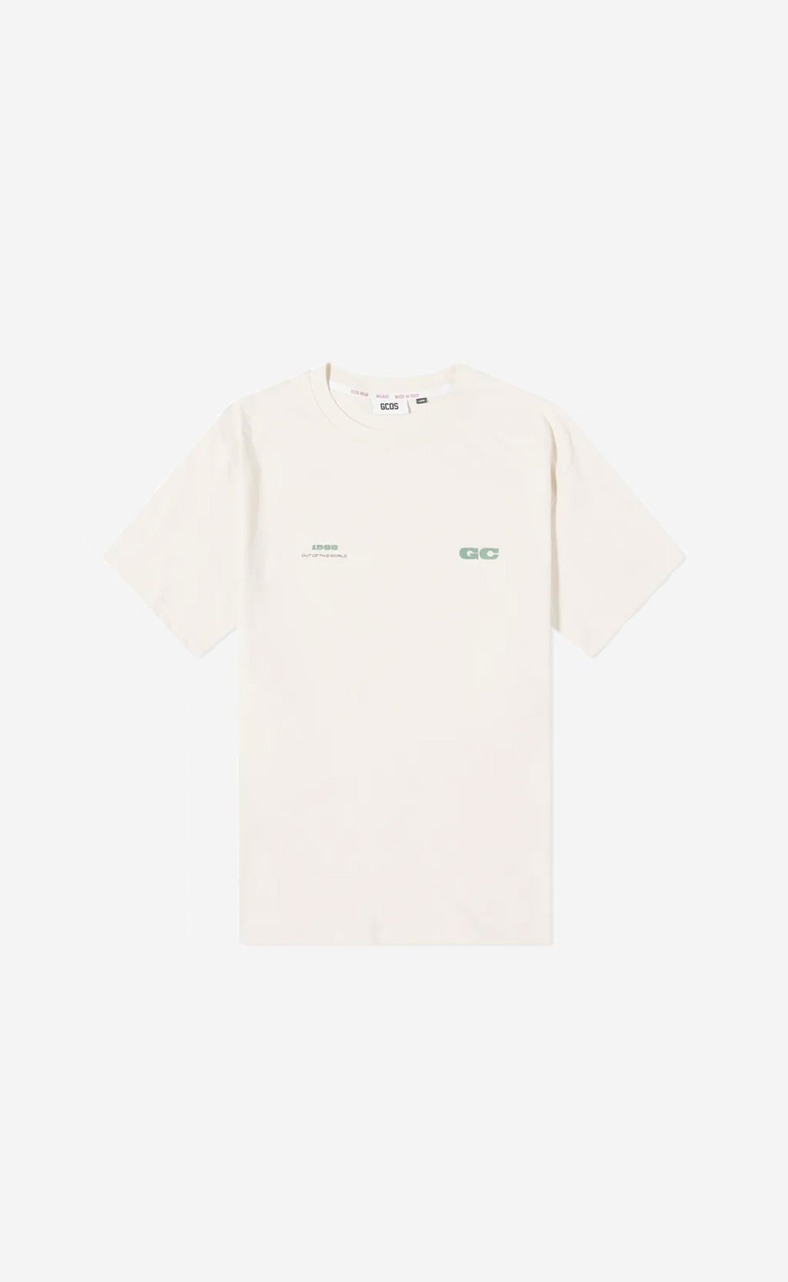 GCDS WIRDO FRIENDS T-SHIRT WHITE