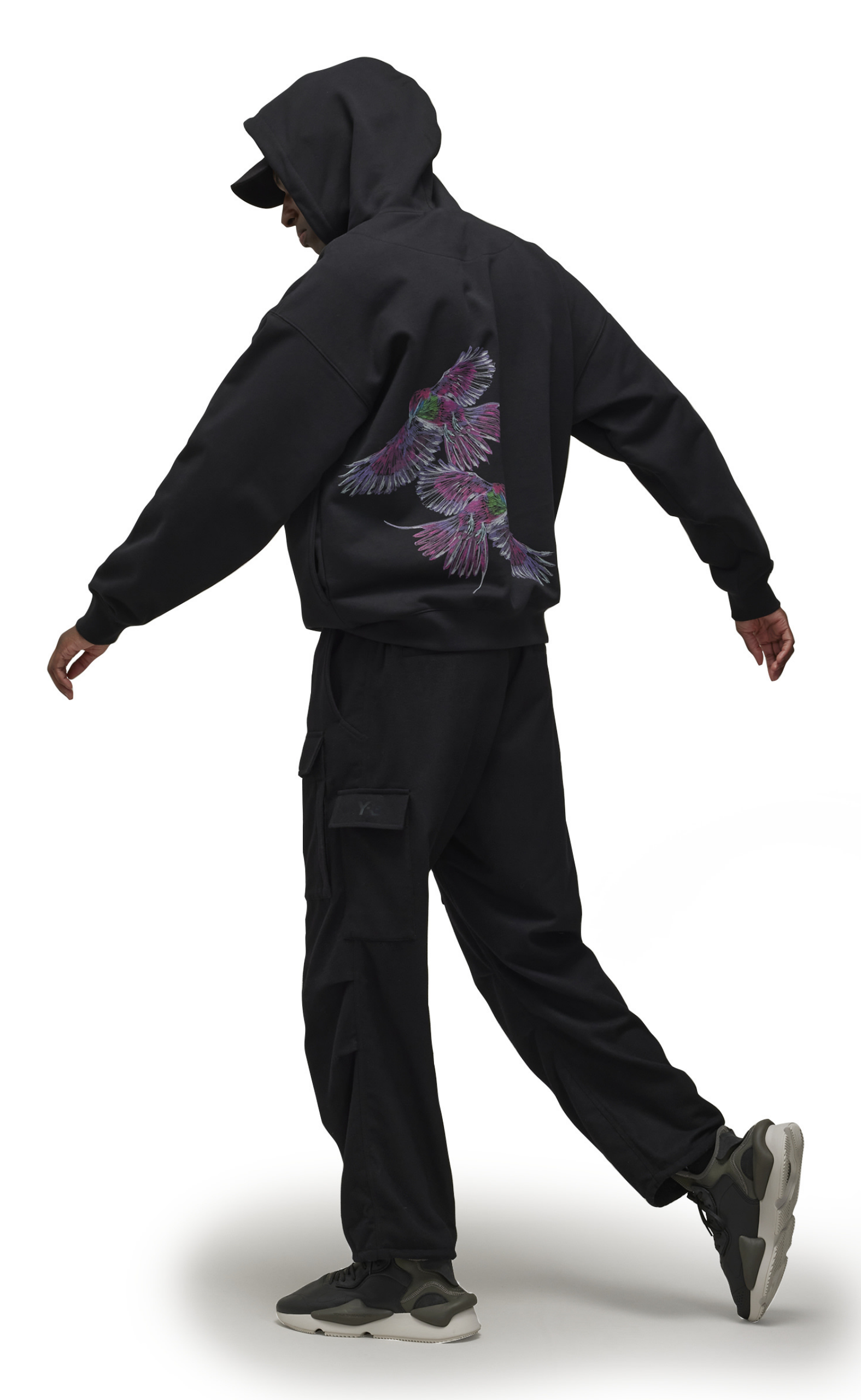 GRAPHIC BLACK HOODIE