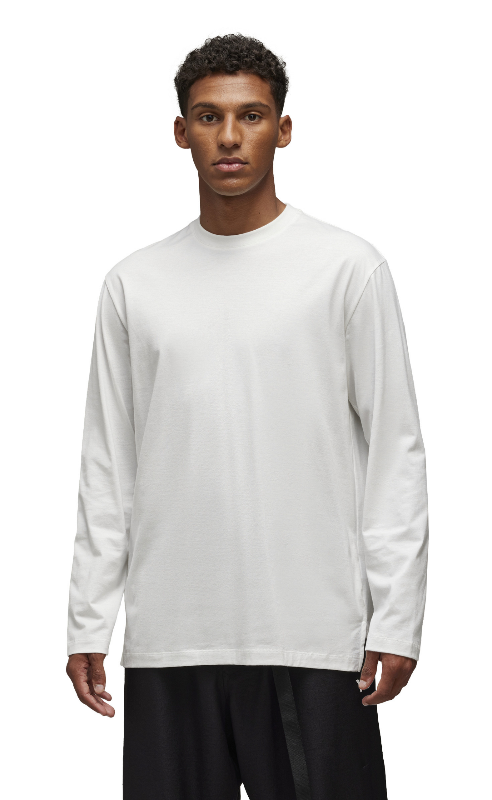 GRAPHIC LOGO WHITE LONGSLEEVE