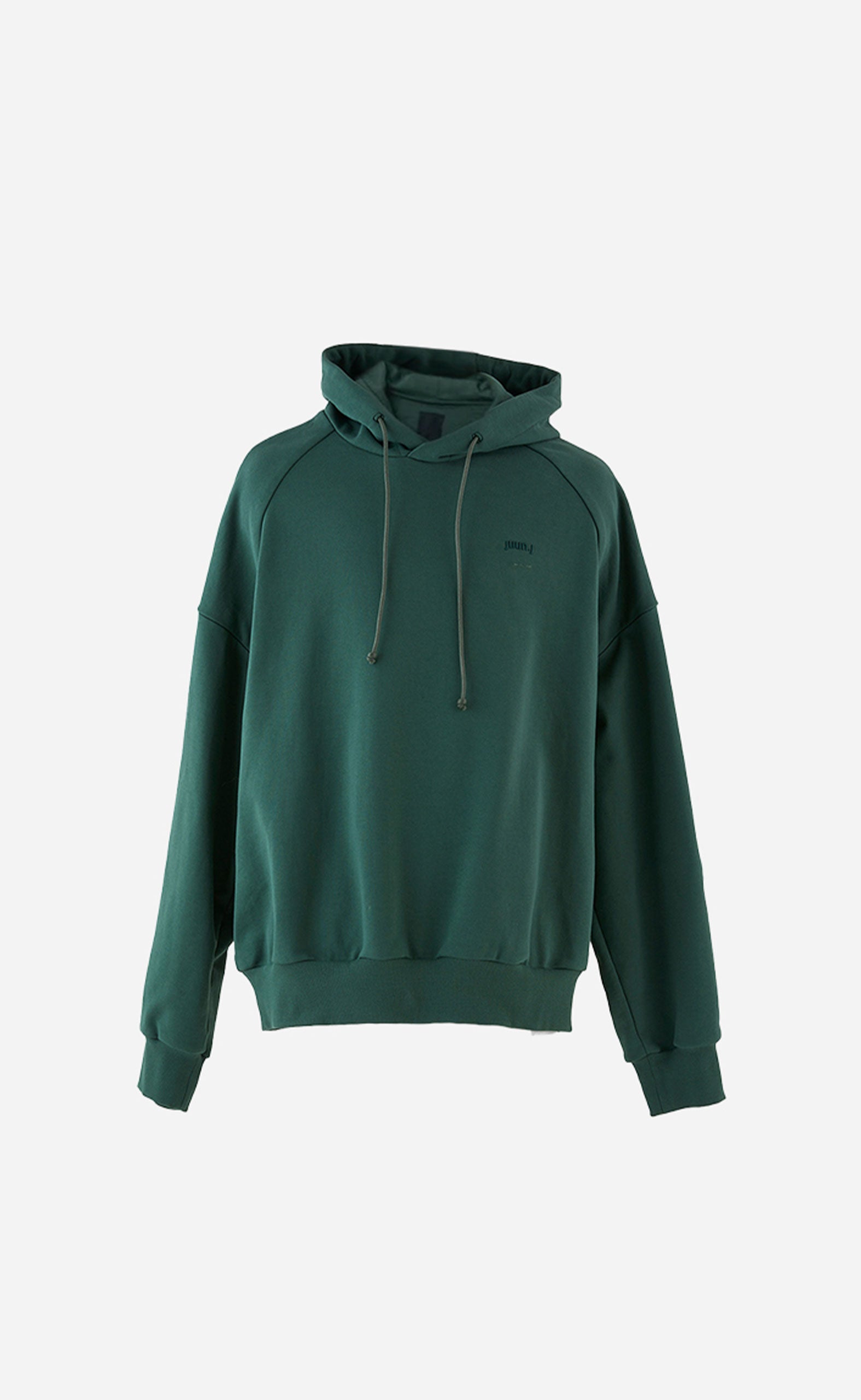 GREEN GRAPHIC OVER FIT HOODY