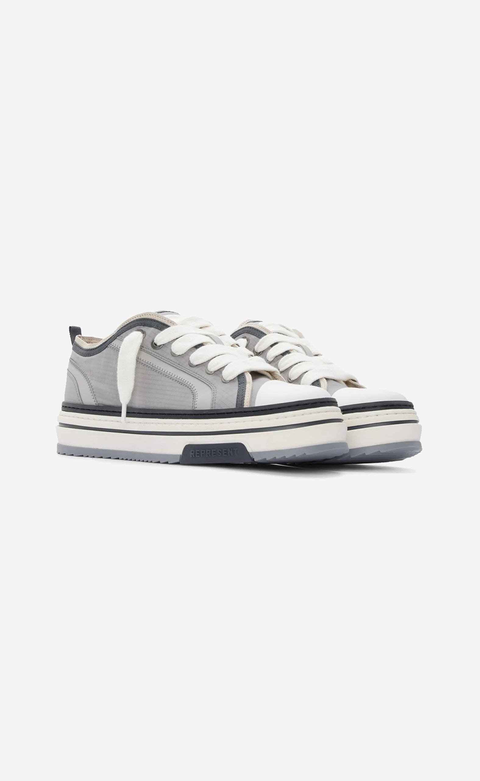 GREY IRON ALPHA X LOW SNEAKERS