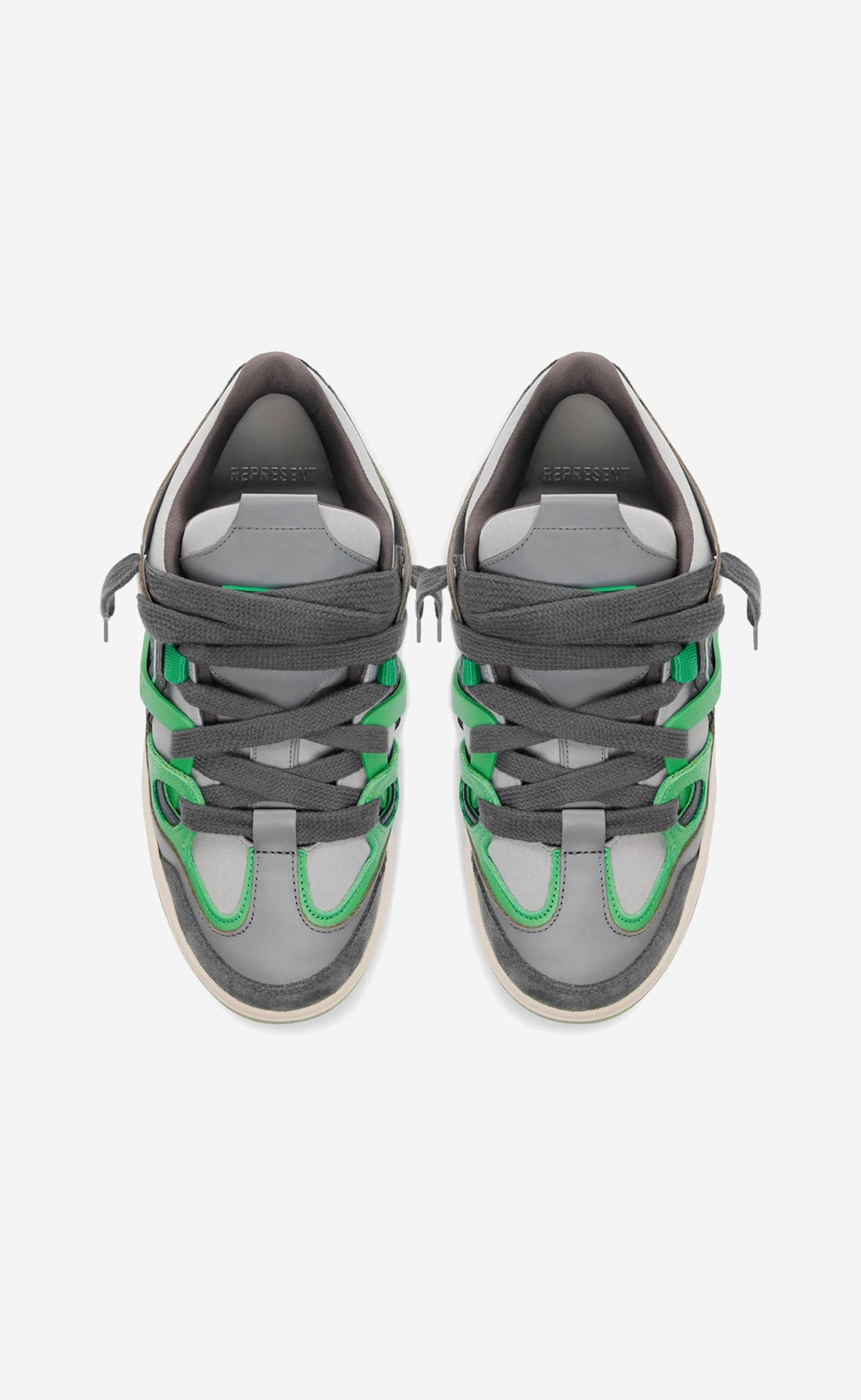 GREY IRON ISLAND GREEN BULLY SNEAKERS