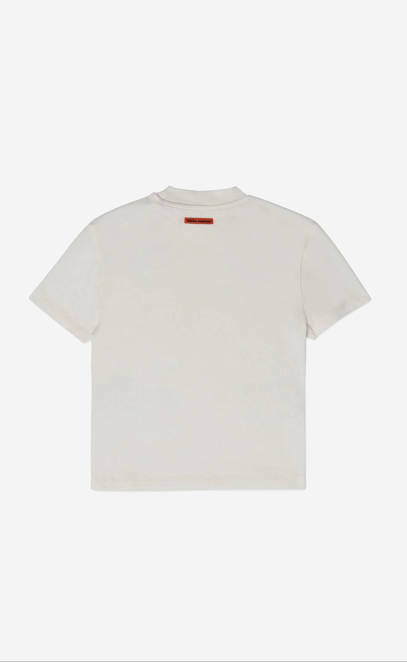 HERON PRESTON SS BABY TEE WHITE BLACK