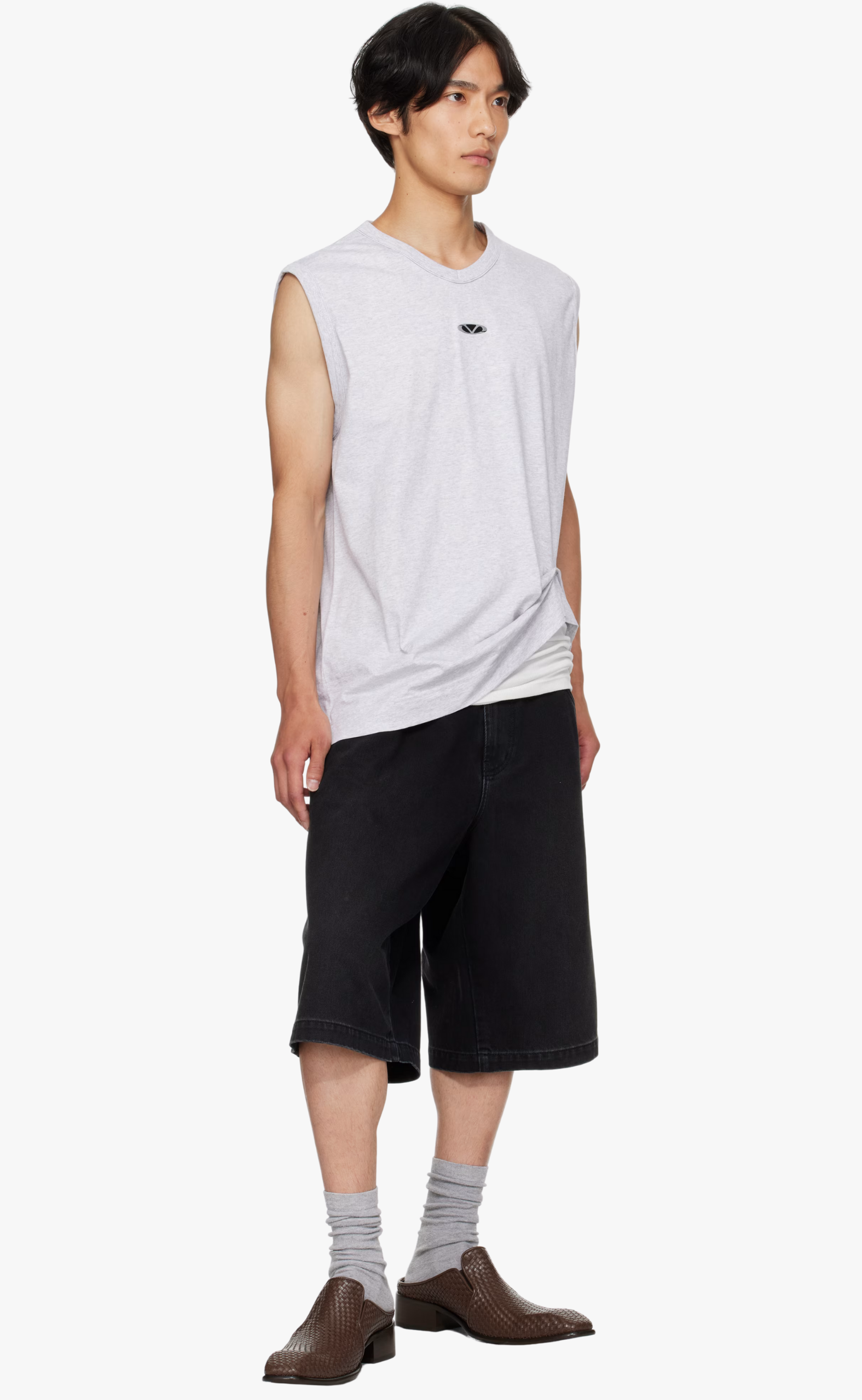 HIP-HOP VINTAGE BLACK SHORTS