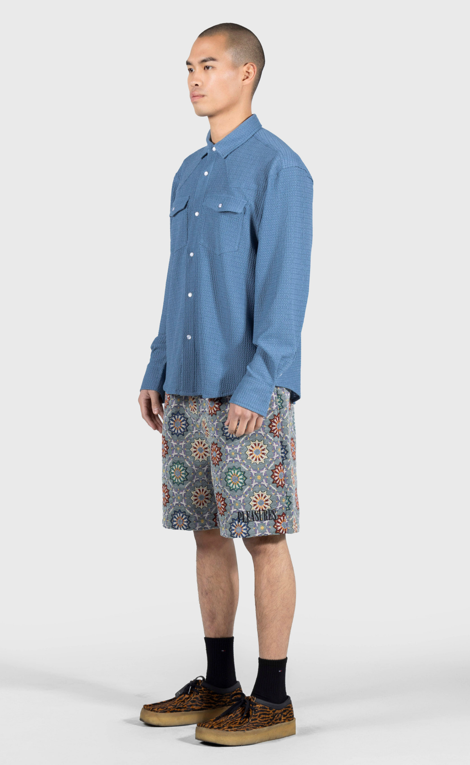 HIVE WESTERN BLUE SHIRT