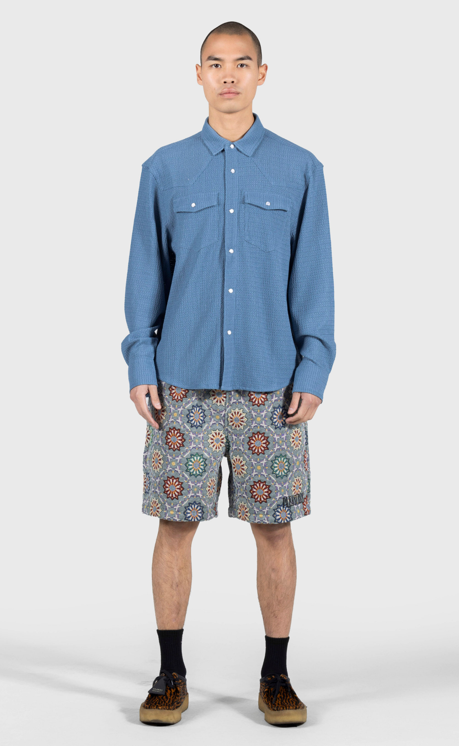 HIVE WESTERN BLUE SHIRT